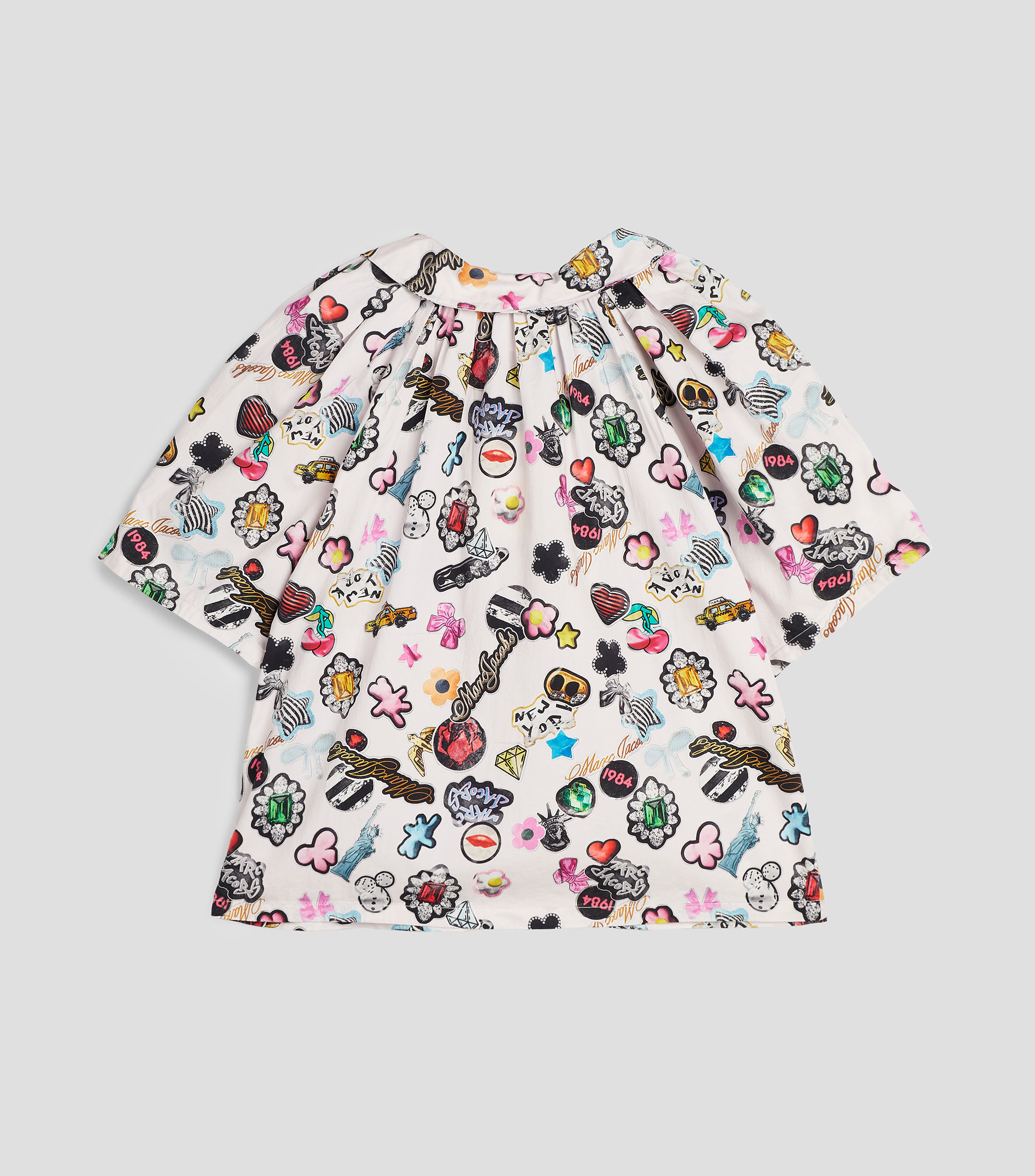 Blusa estampada manga corta Niña