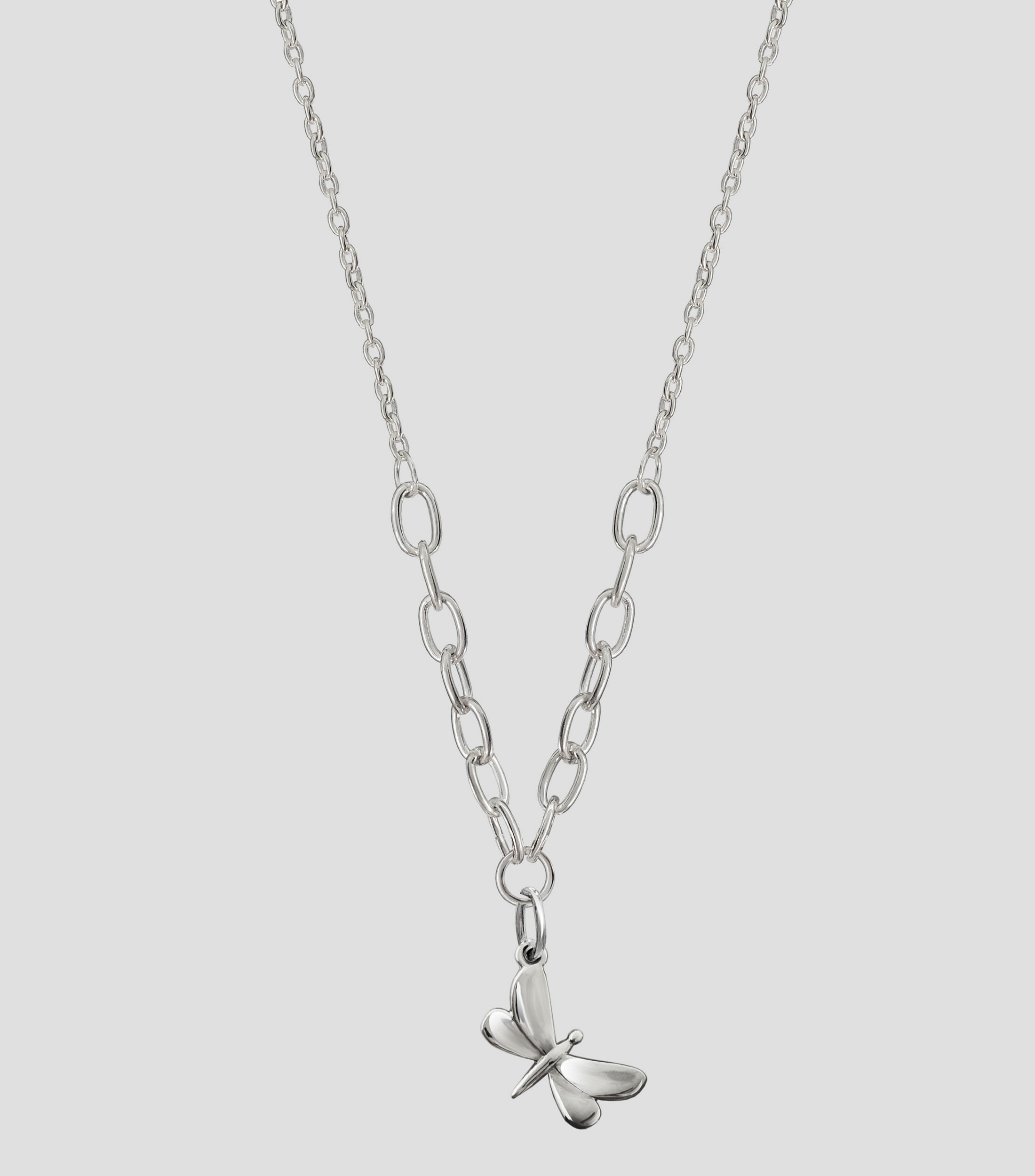 Collar con libélula en plata .925 Alegría Mujer
