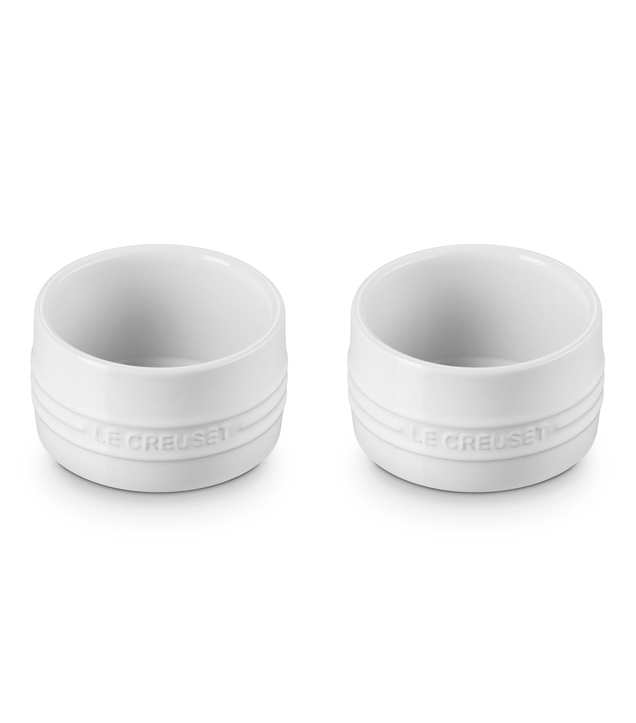 SET 2 RAMEKINES 200ML WHITE