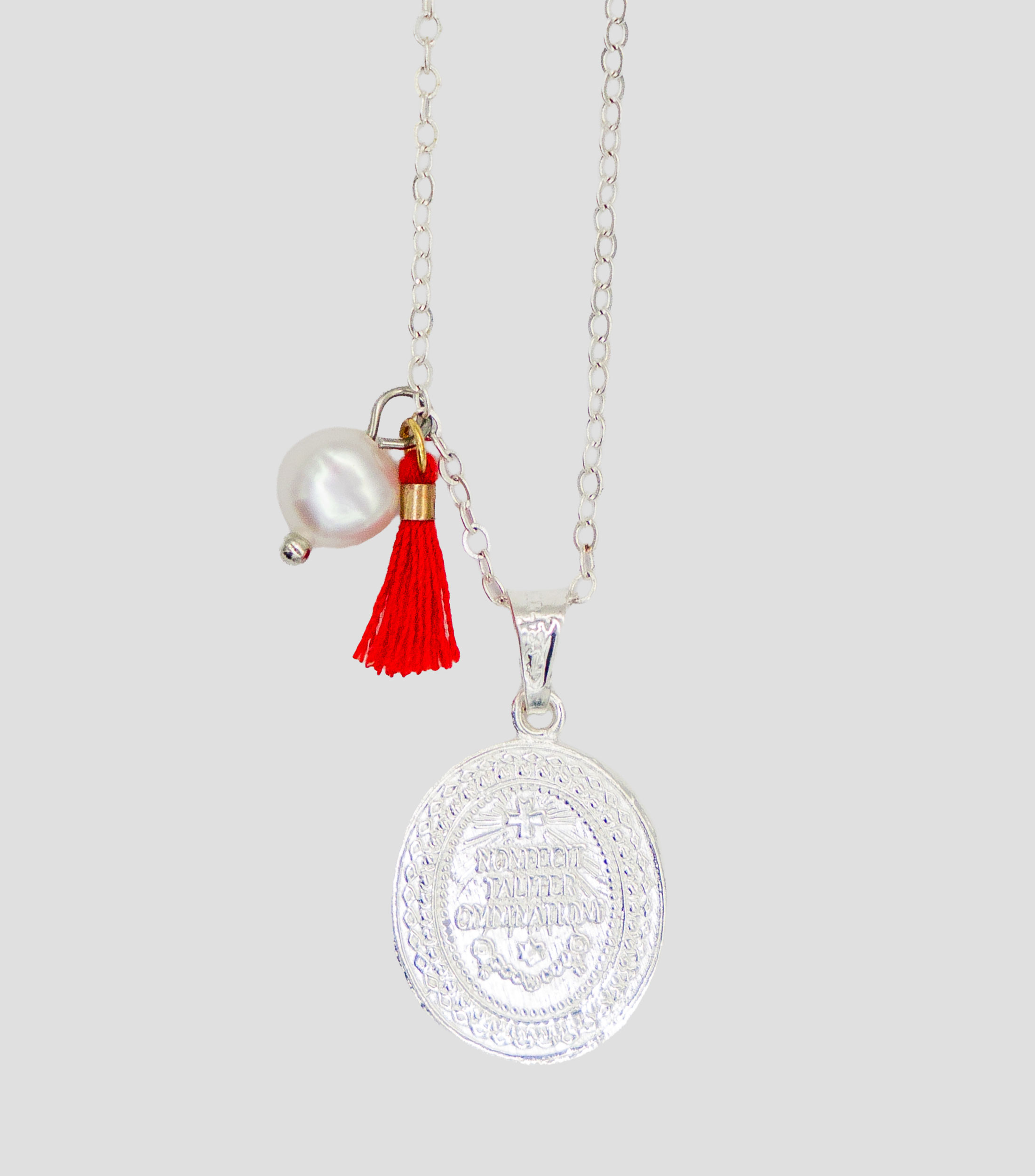 Collar en plata .925 Virgen de Guadalupe Mujer
