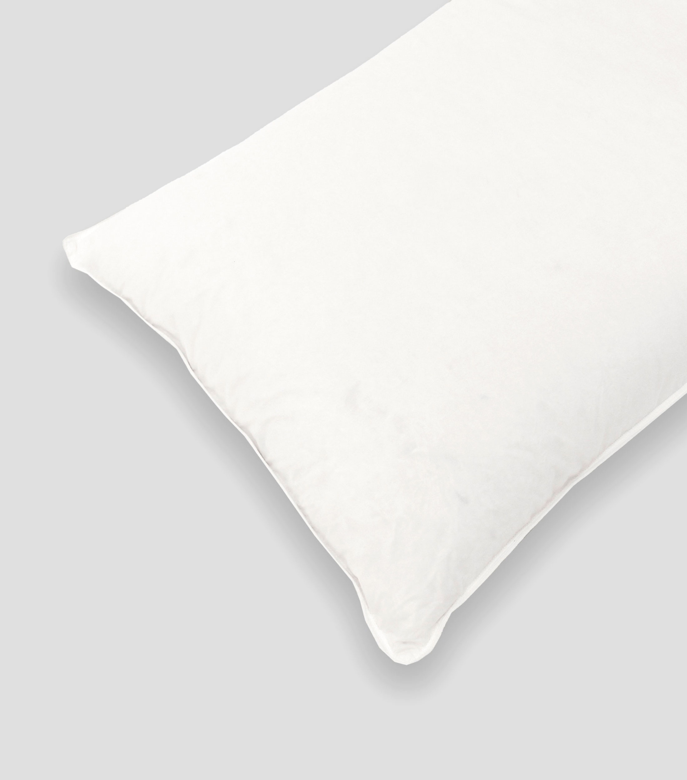 Almohada Estandar suave Siberia blanca