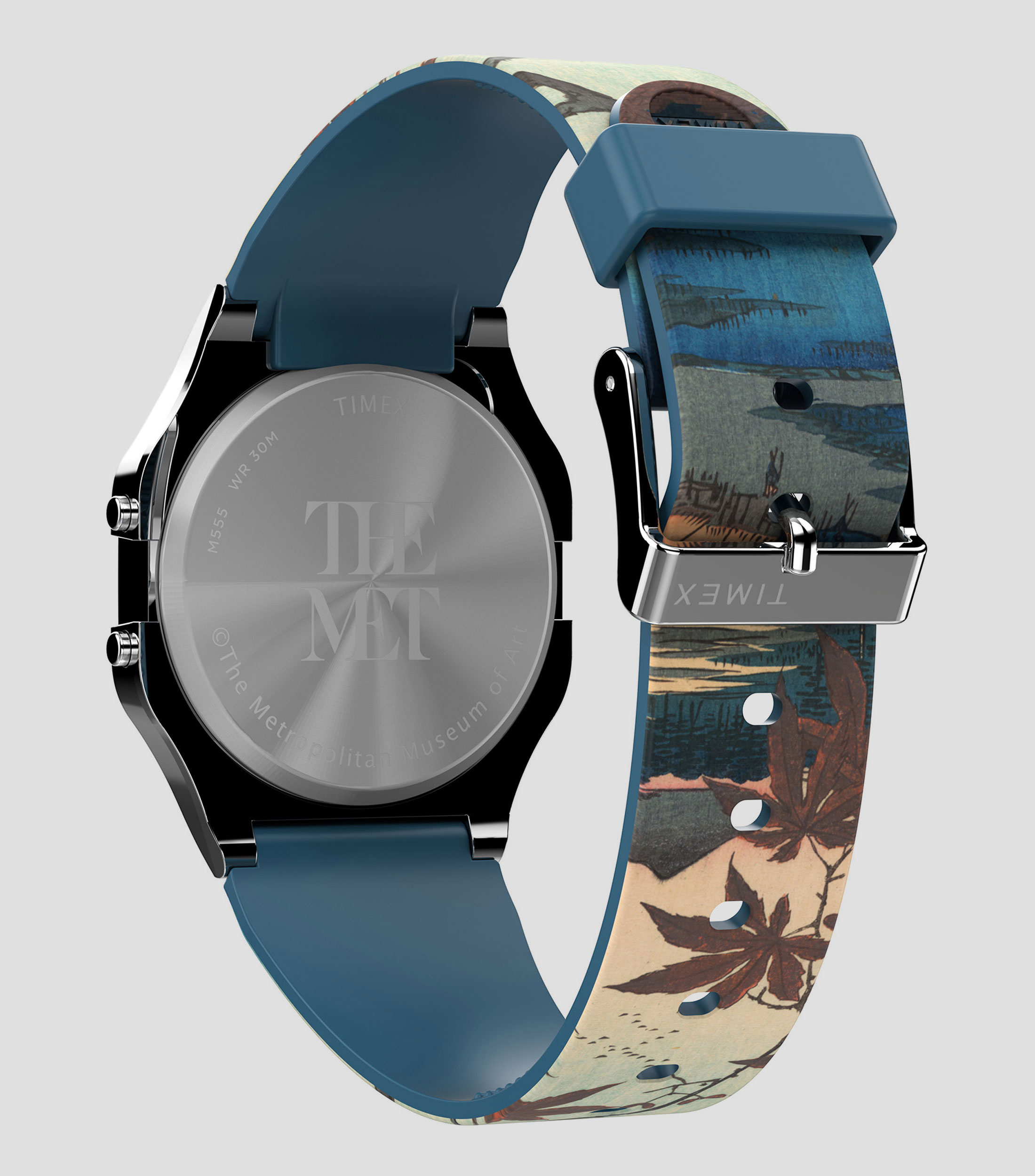 Reloj Unisex Lab Collab Casual Plateado