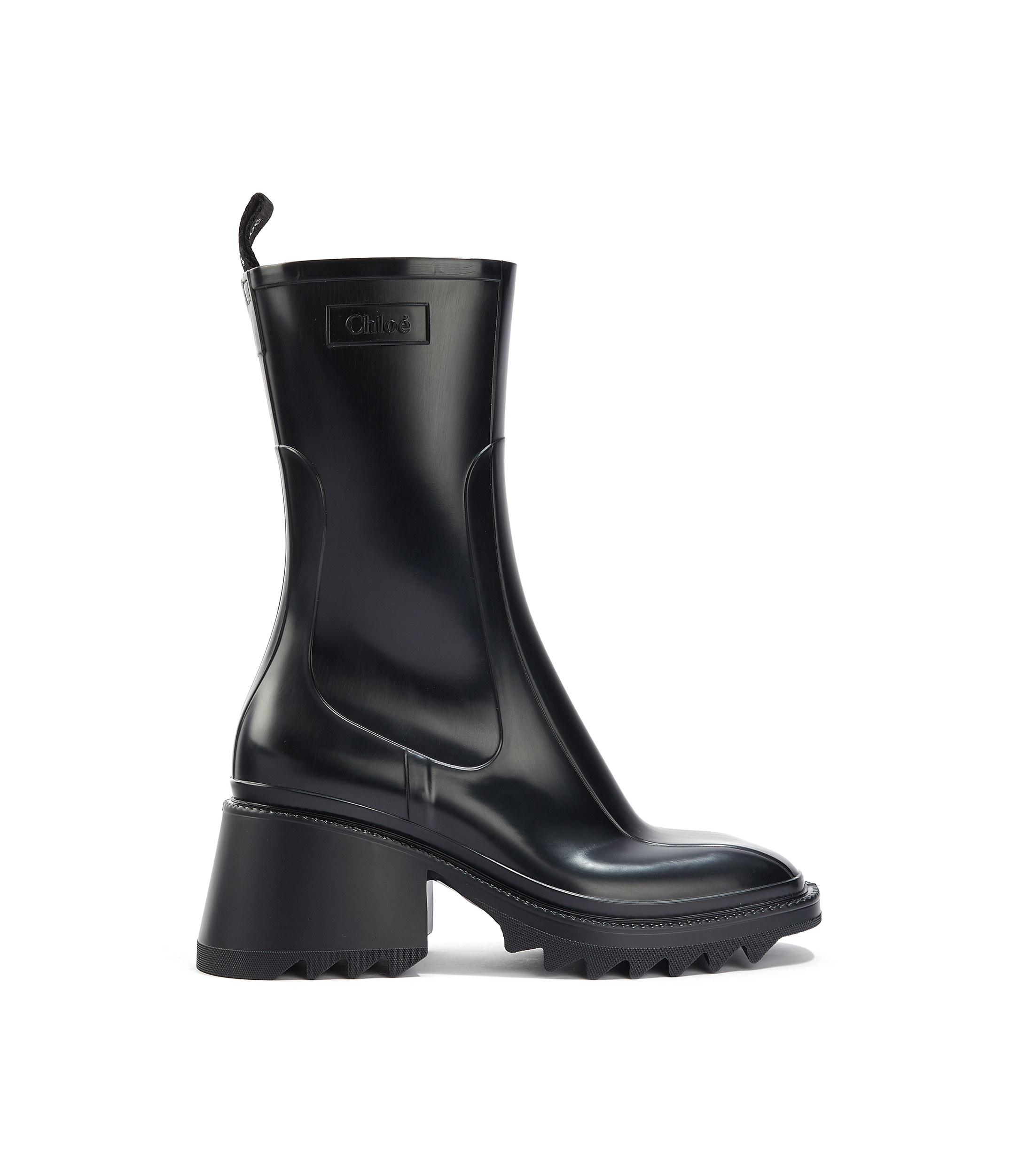 Botas de lluvia con hot sale tacon