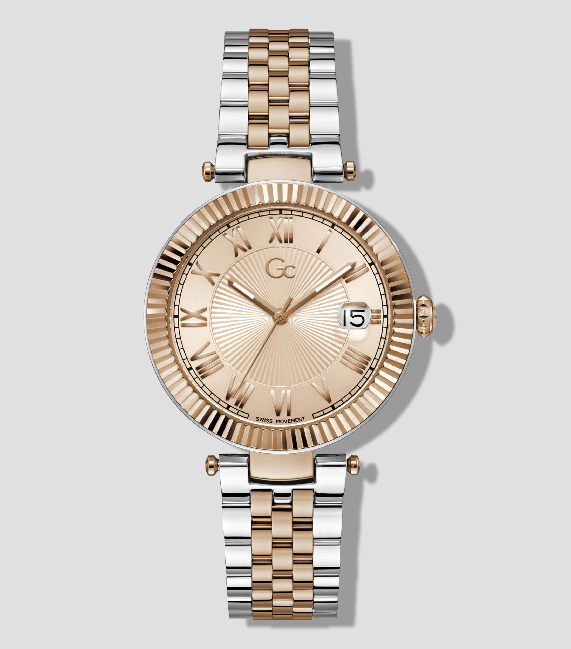 Reloj para Mujer Flair Casual, Oro rosa, Plateado