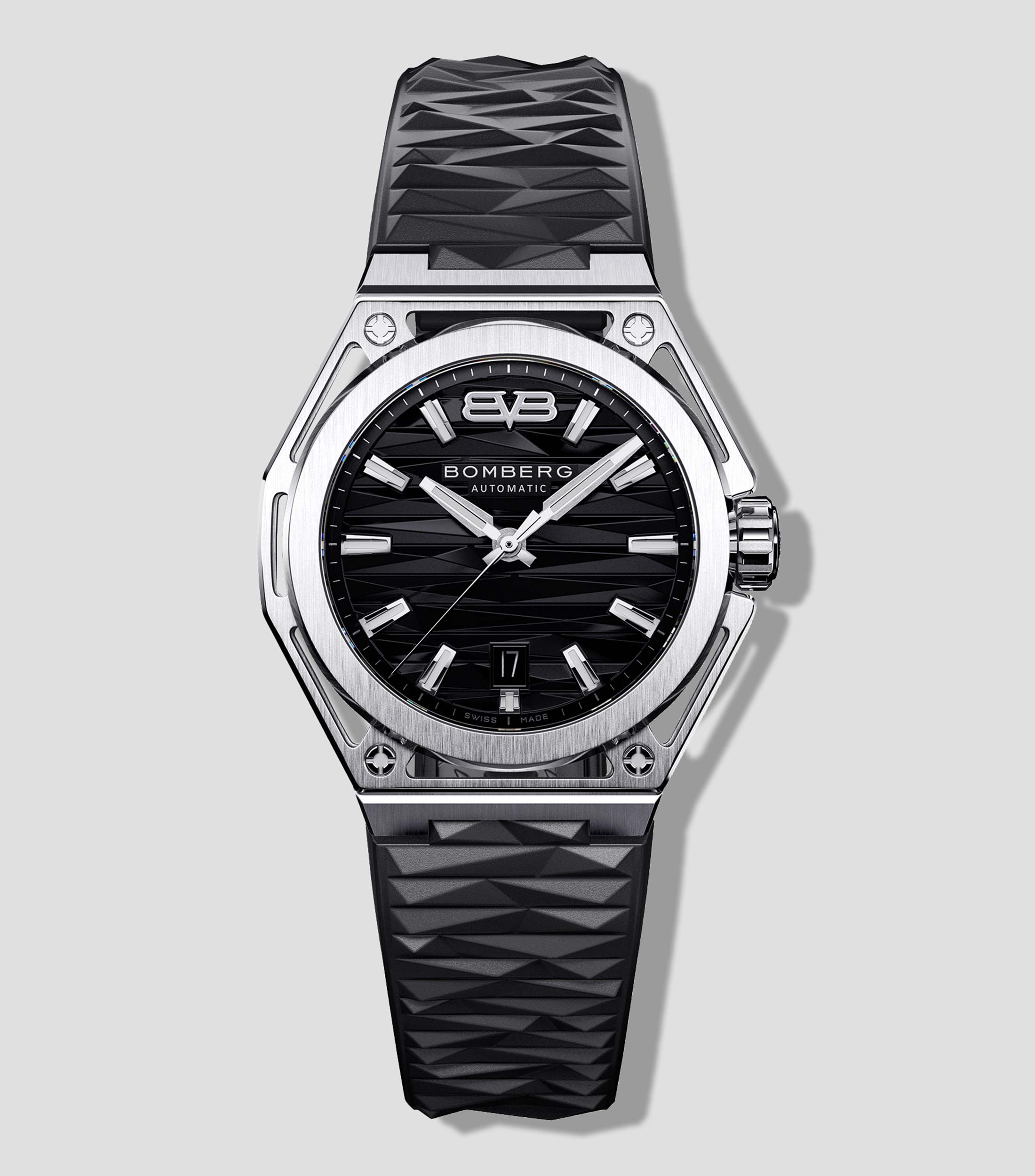 Reloj Unisex Edge Casual, Plateado