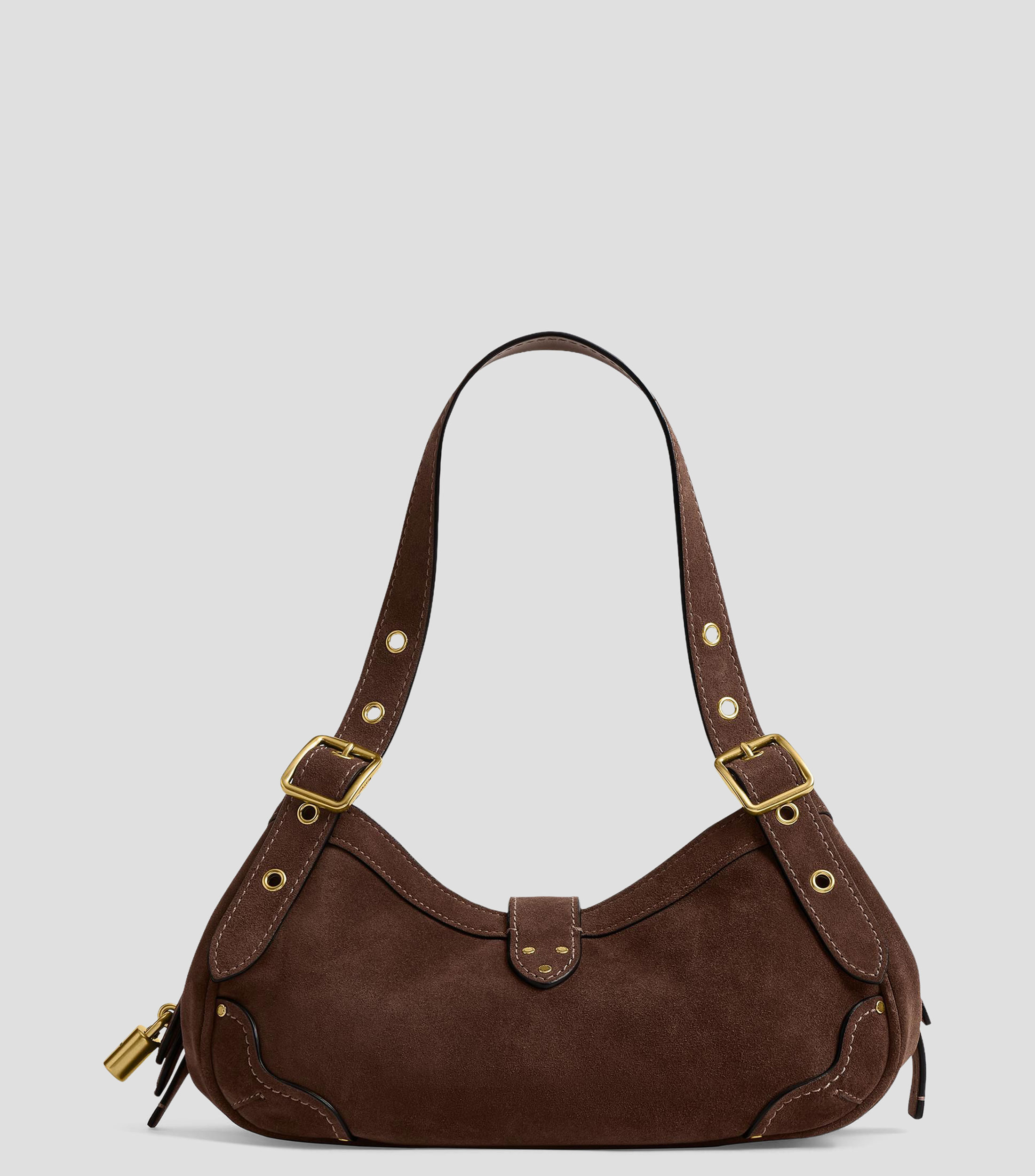 Bolsa shoulder de ante Drifter lisa Mujer