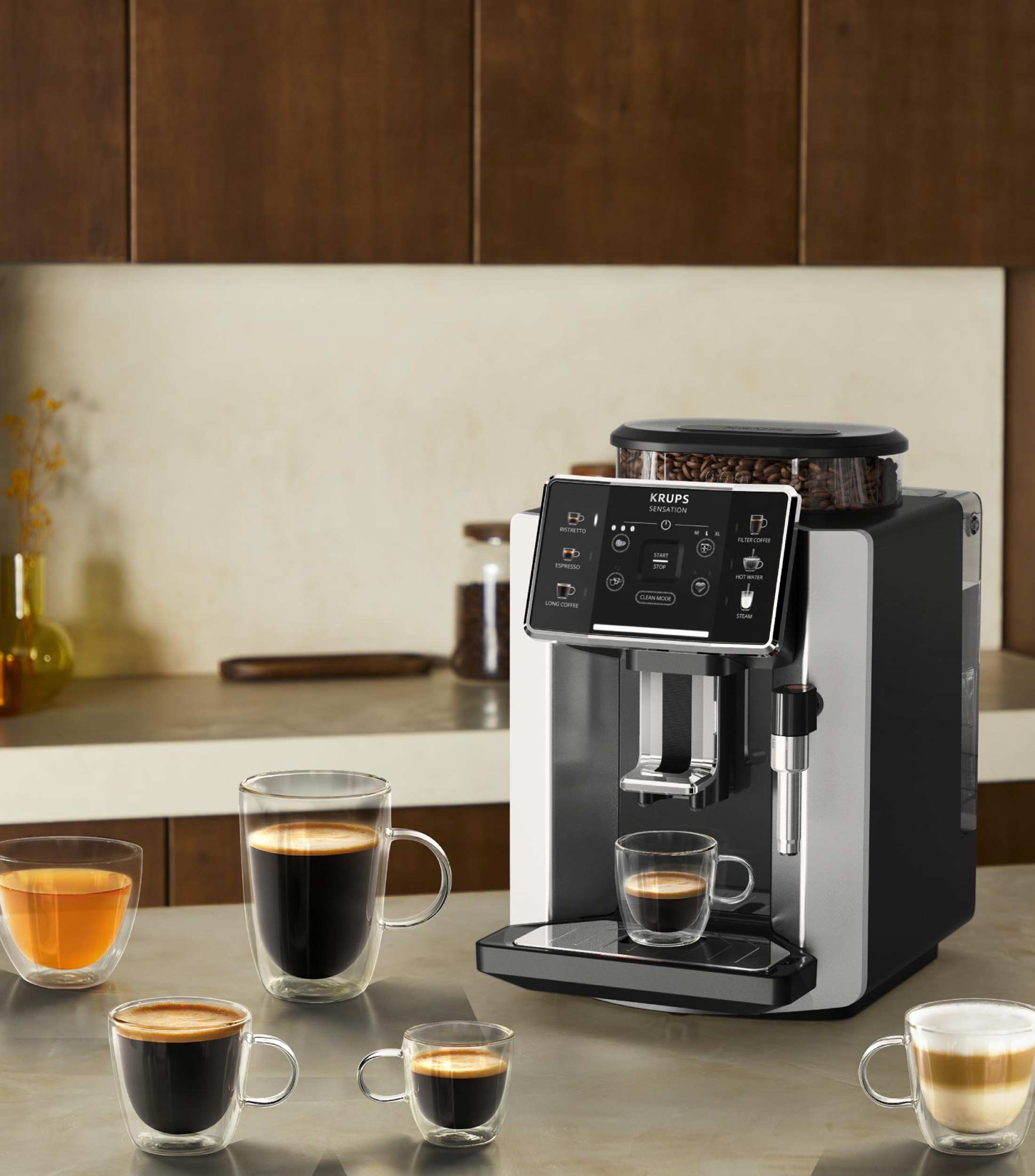 ESPRESSERIA KRUPS FULL AUTO SENSATION