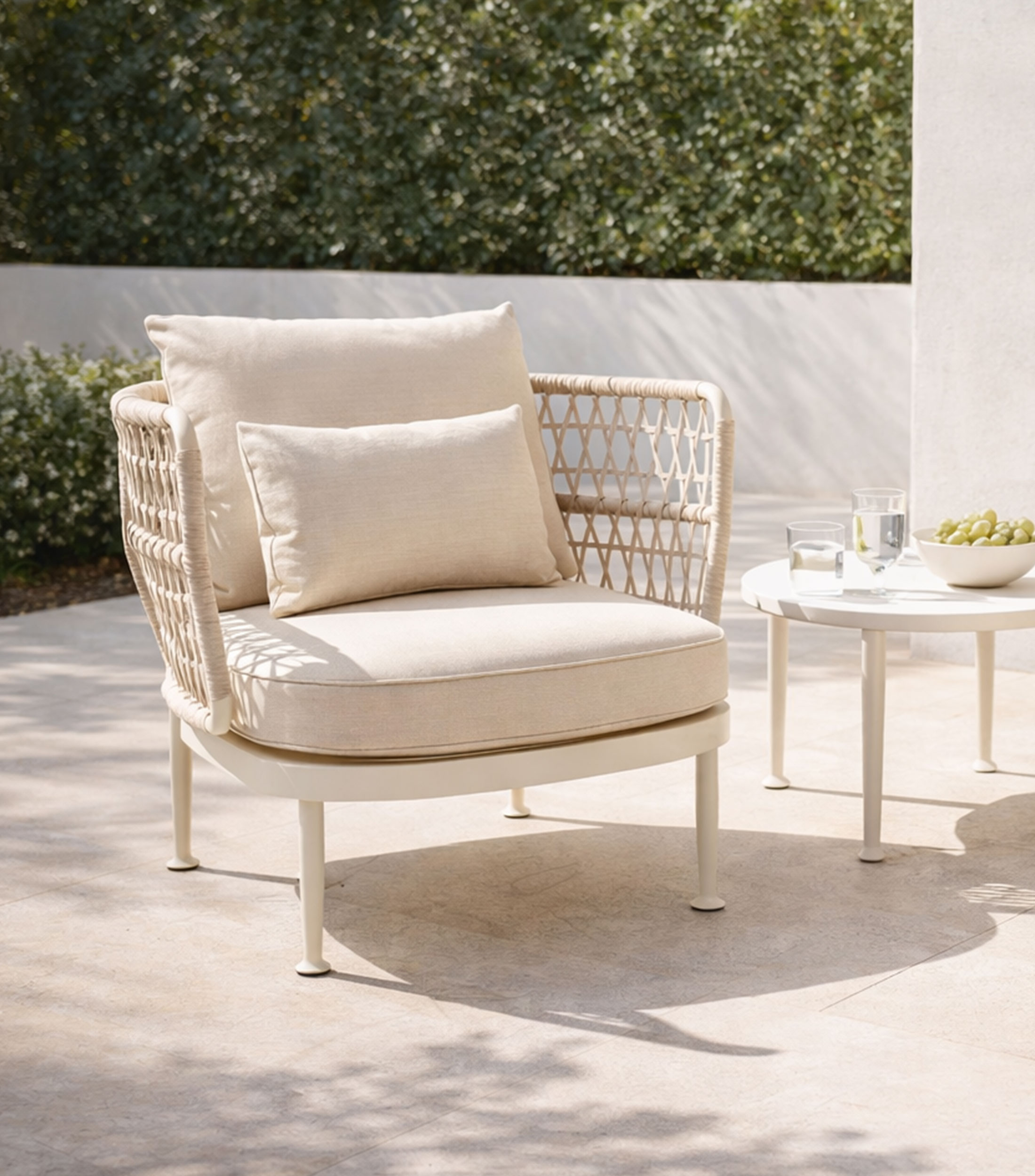Sillón moderno Curio Beige