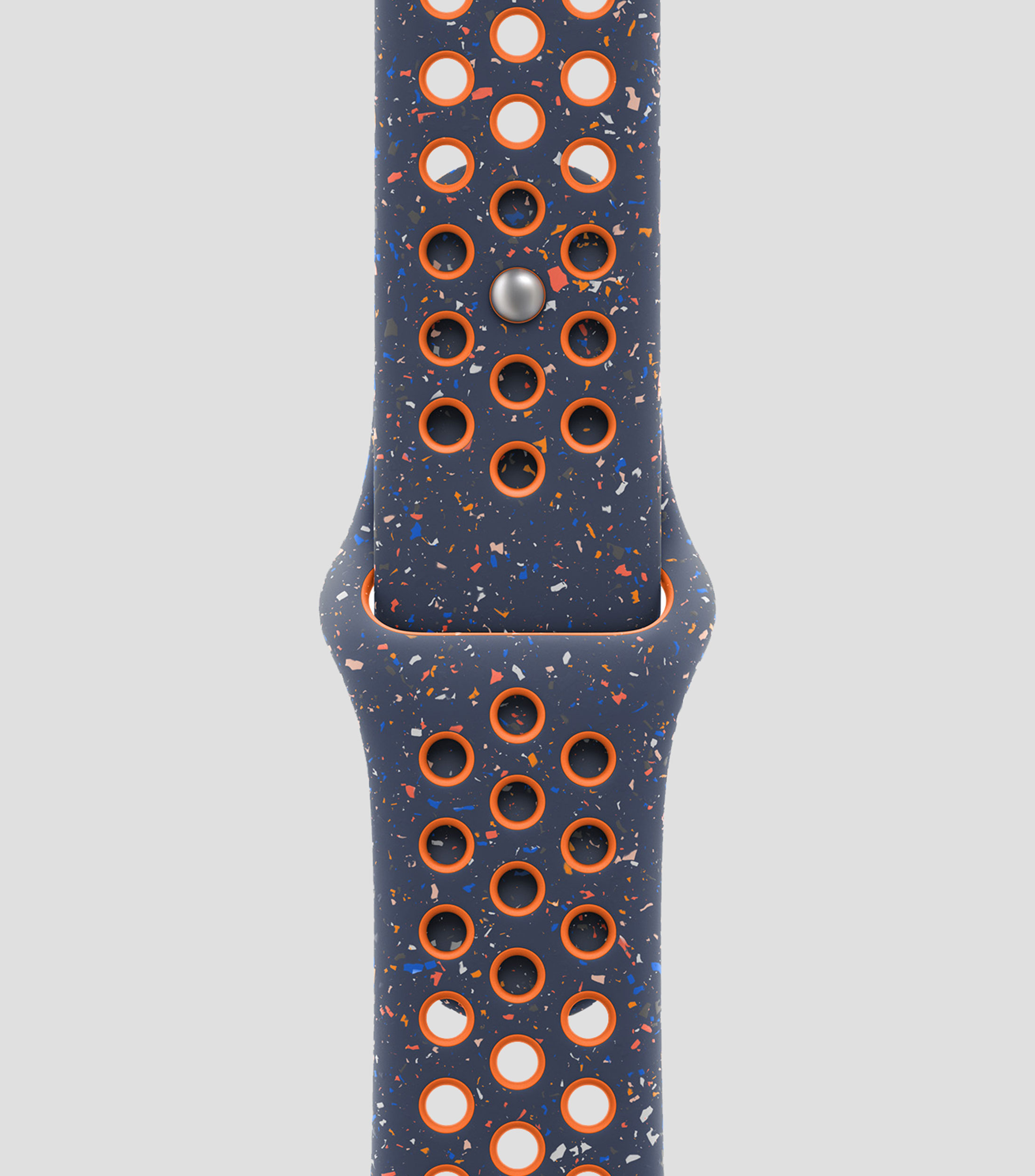 Correa deportiva Nike color llamarada azul para caja de 42mm - M-L