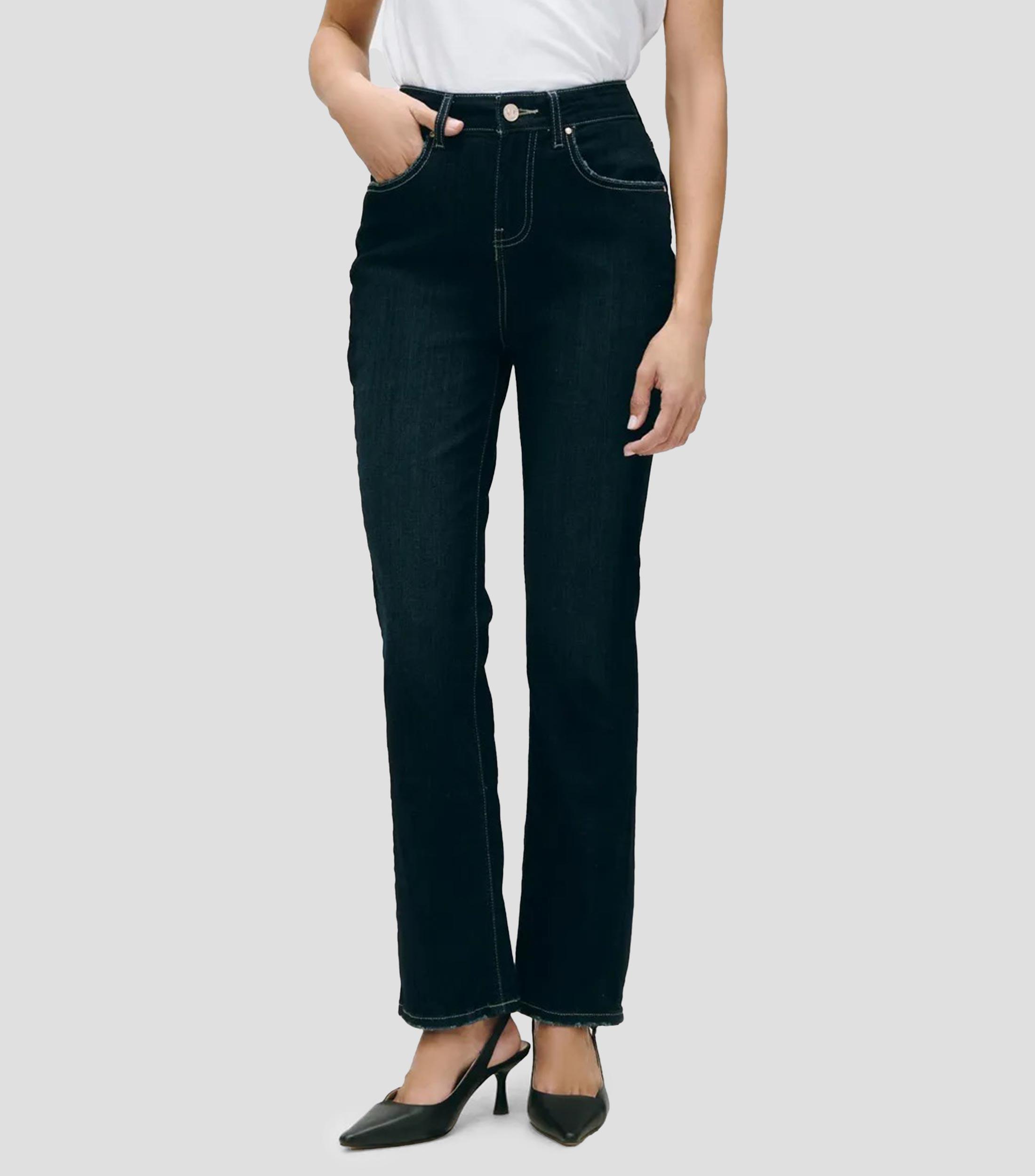 Jeans recto Mujer