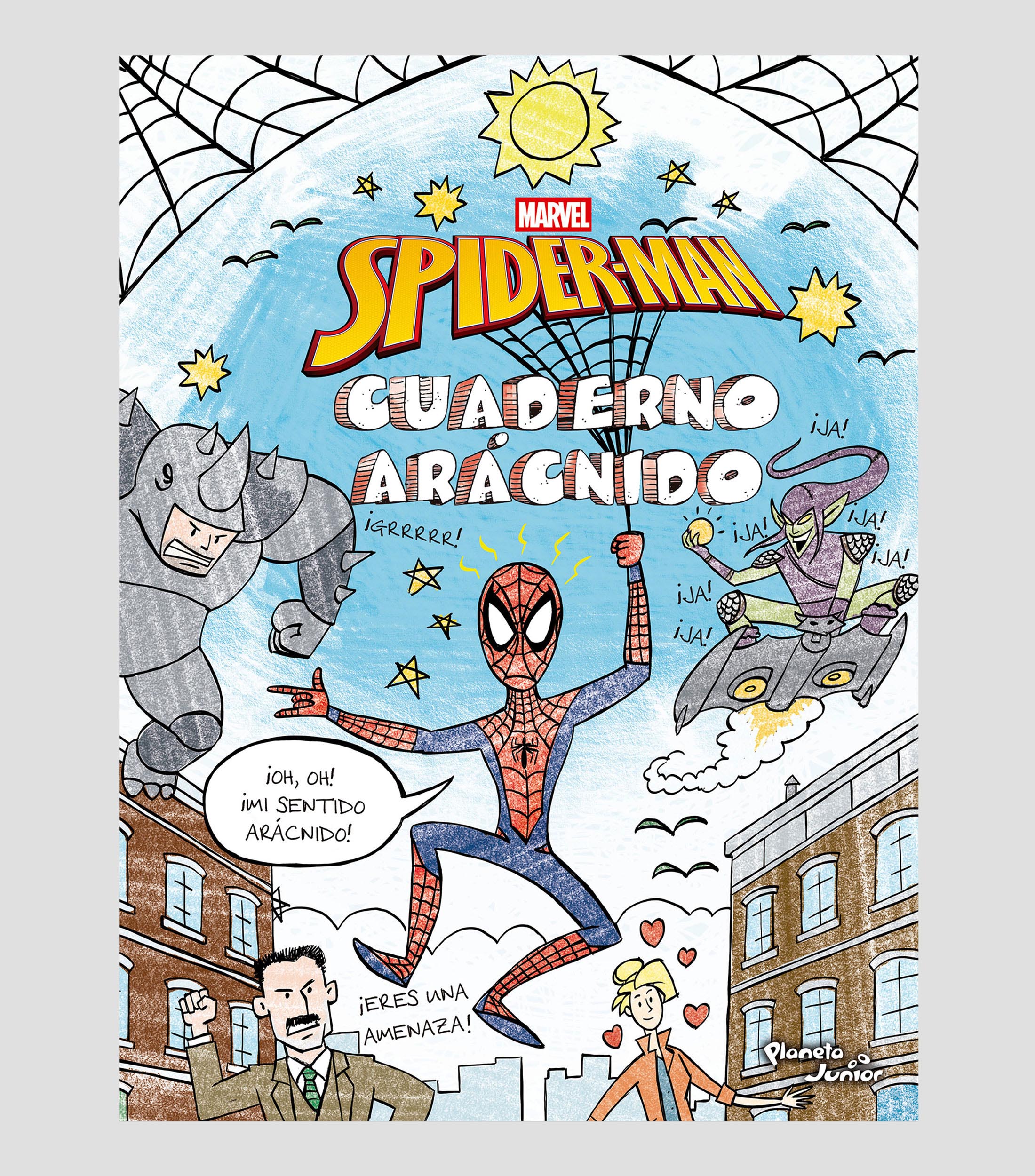 InfantilesSpiderman Cuaderno Arácnido, Marvel