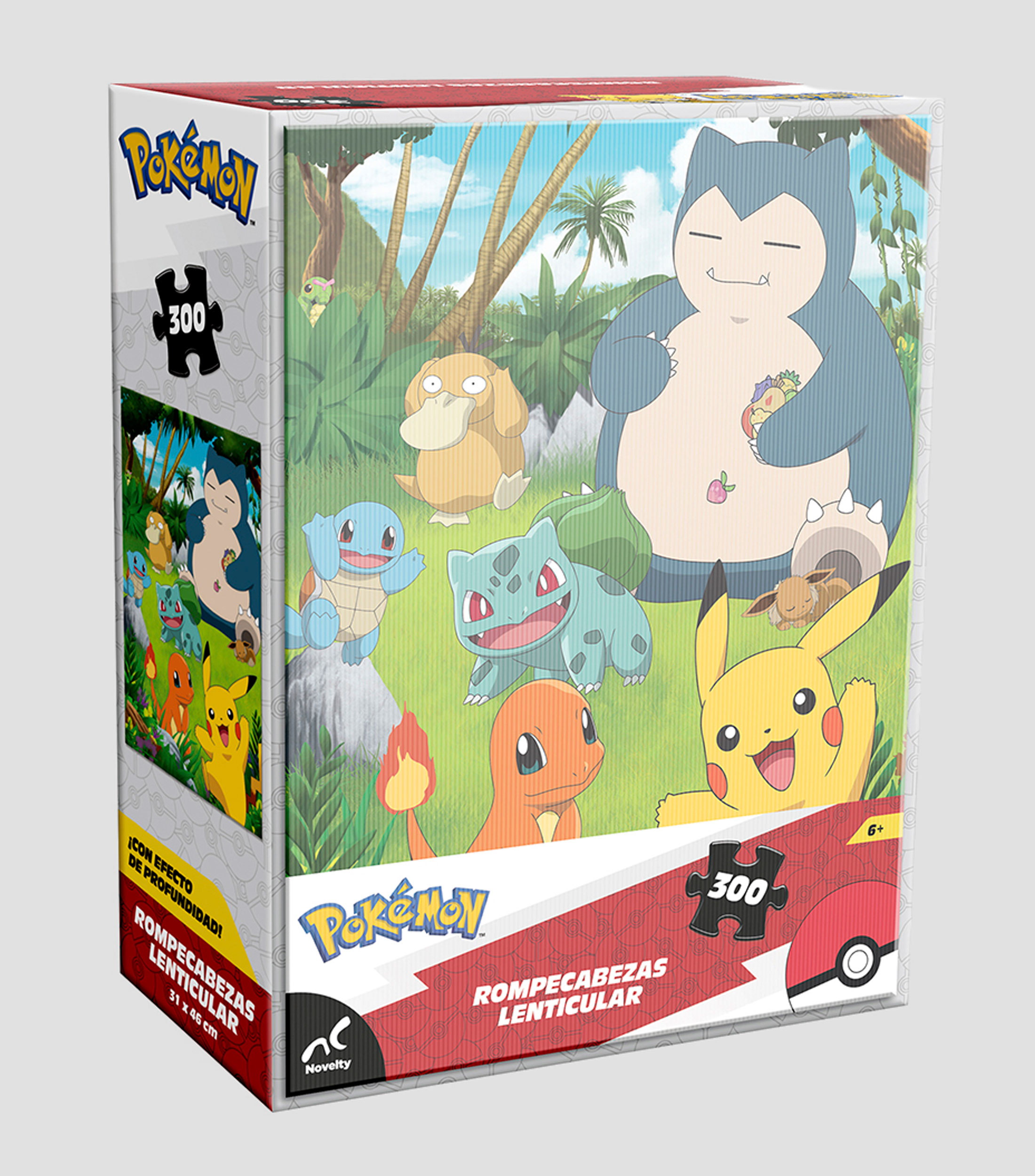 Rompecabezas Lenticular de Pokémon