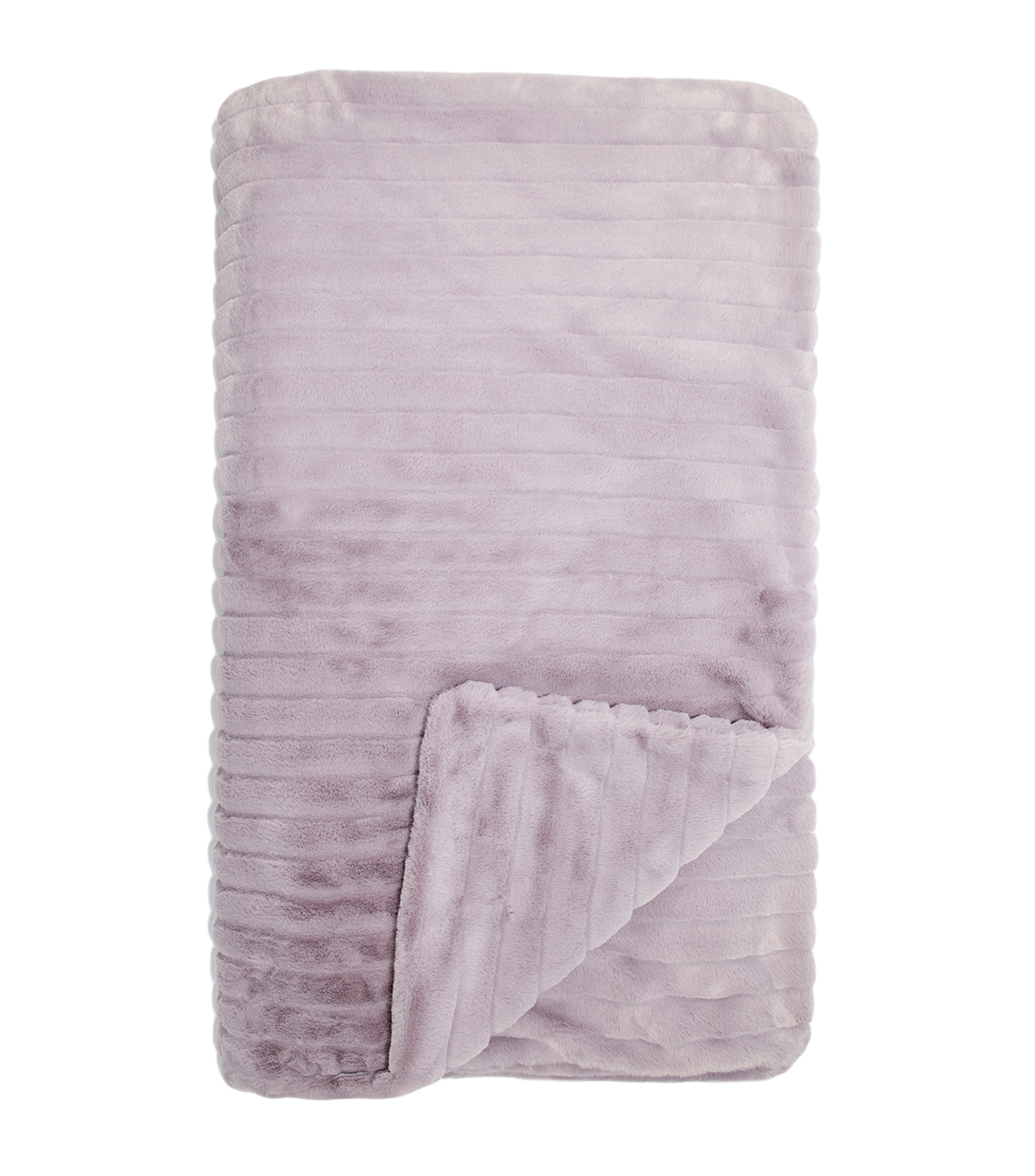 Frazada Stripe Fur Lavanda