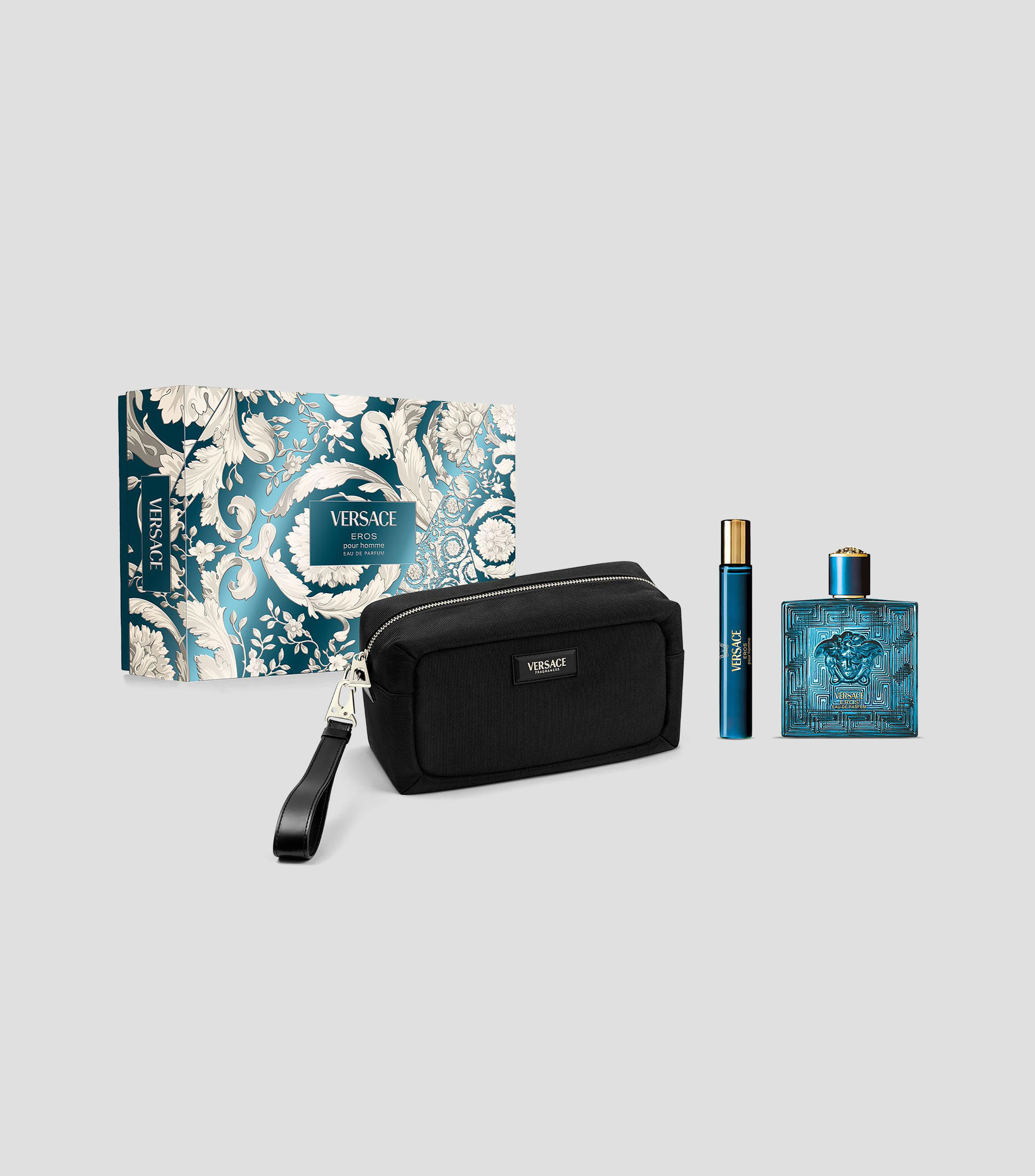 Set Perfume Eros Hombre