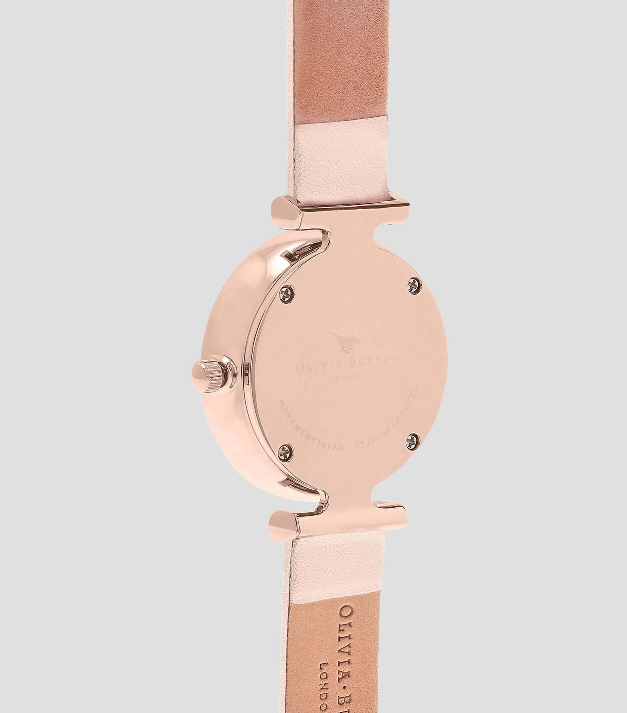 Reloj para Mujer Queen Bee OB16AM95 Casual Rosa, Dorado Rosado