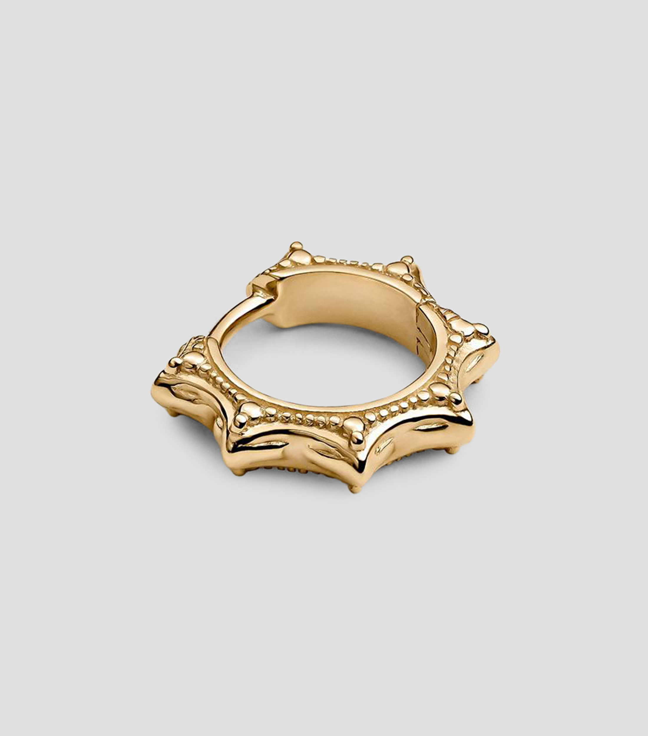 Arete en oro amarillo de 9 kilates Goldie Mujer
