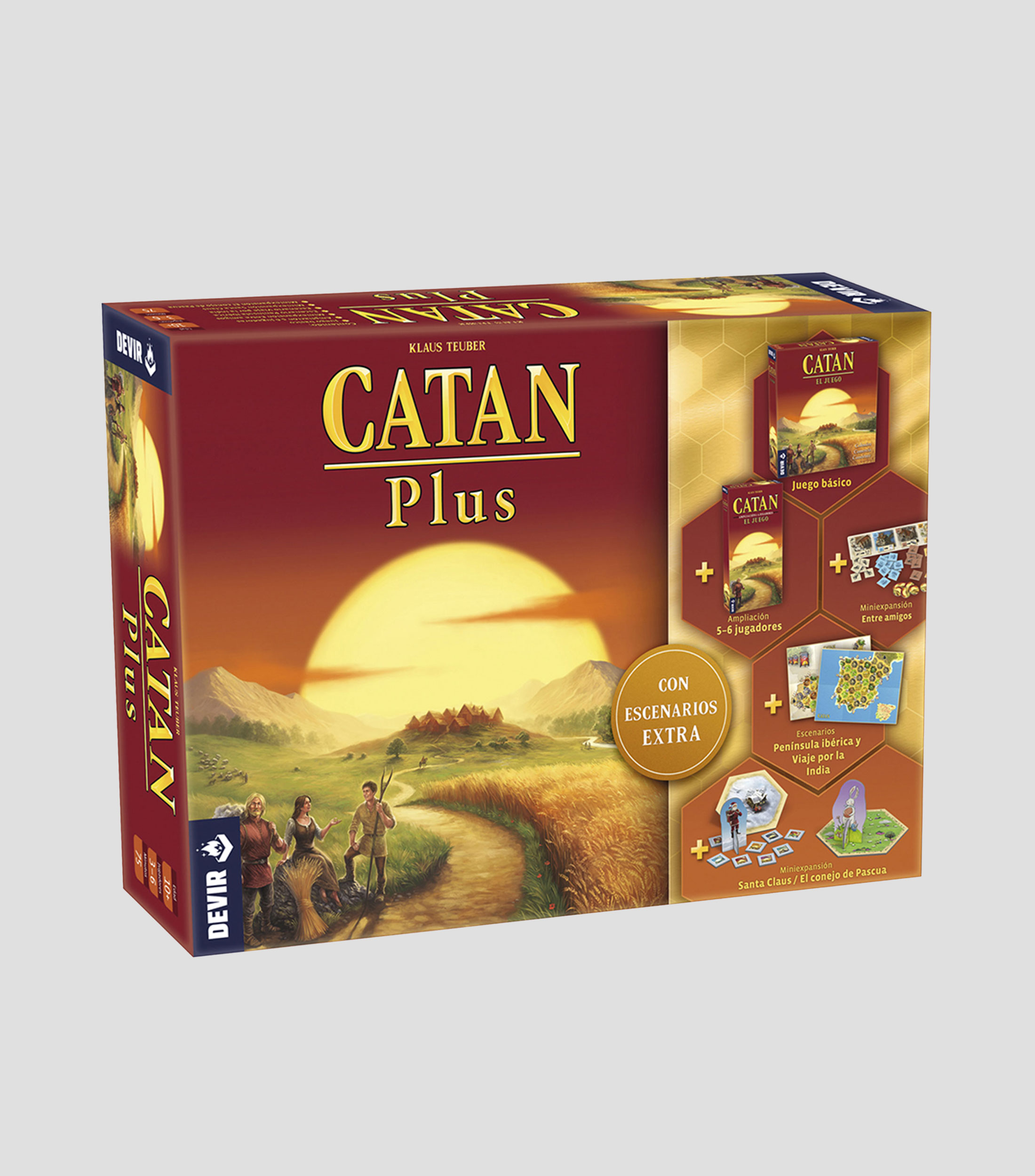 Juego de Mesa Catan Plus