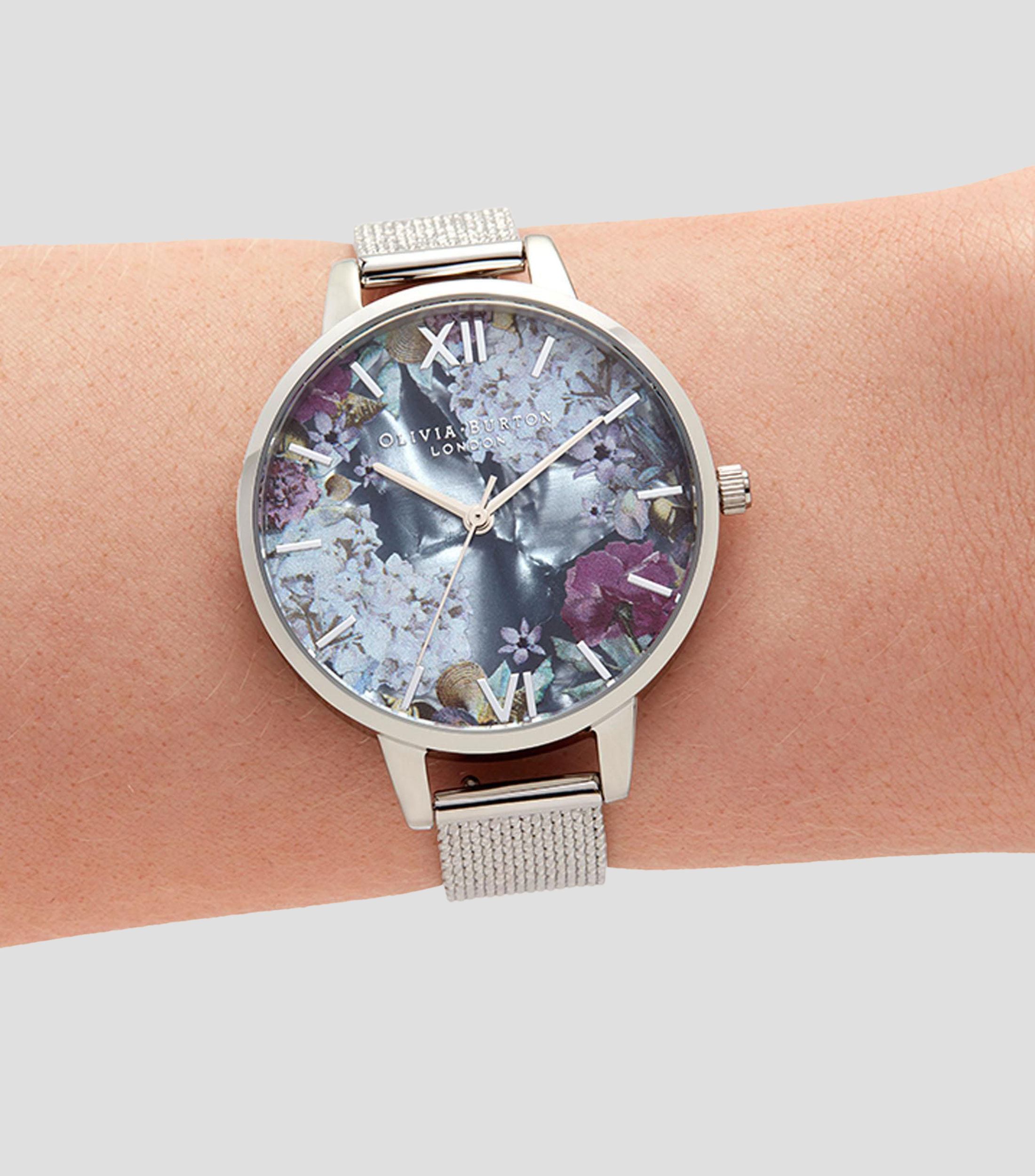 Reloj para mujer Under The Sea Clásico Plateado