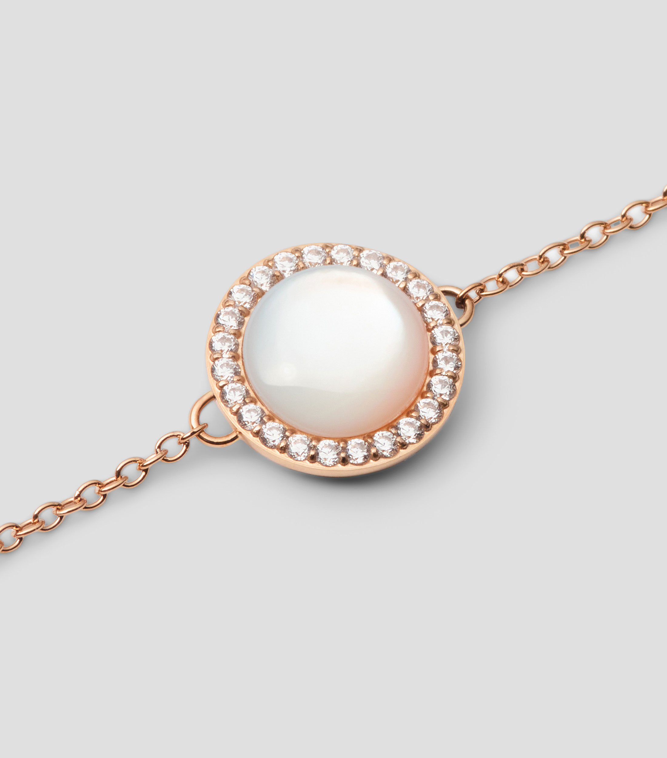Pulsera Audrey con madre perla Mujer