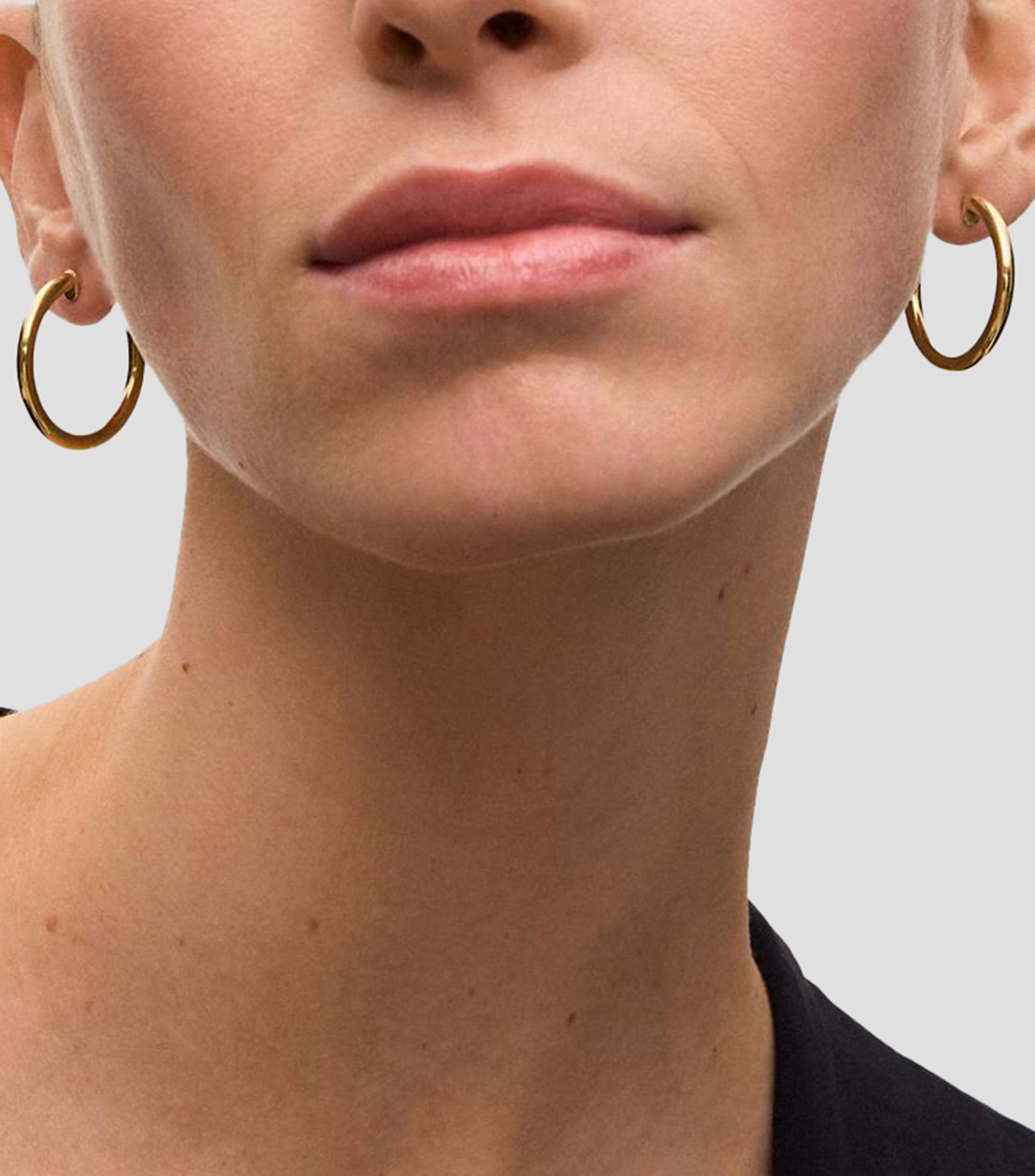 Aretes en oro amarillo 18 kilates Idalia Mujer