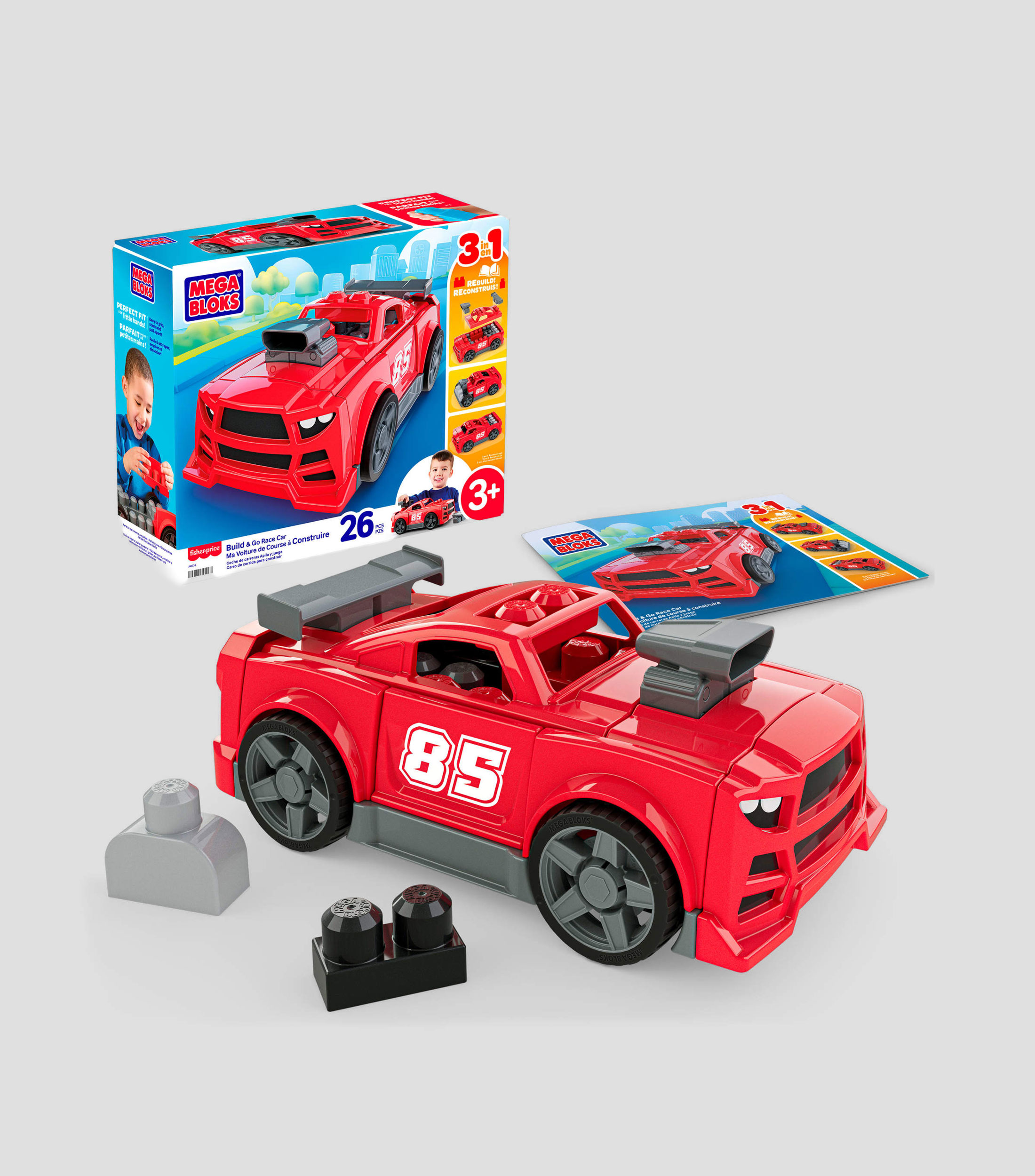 Carro de carreras Apila y Juega