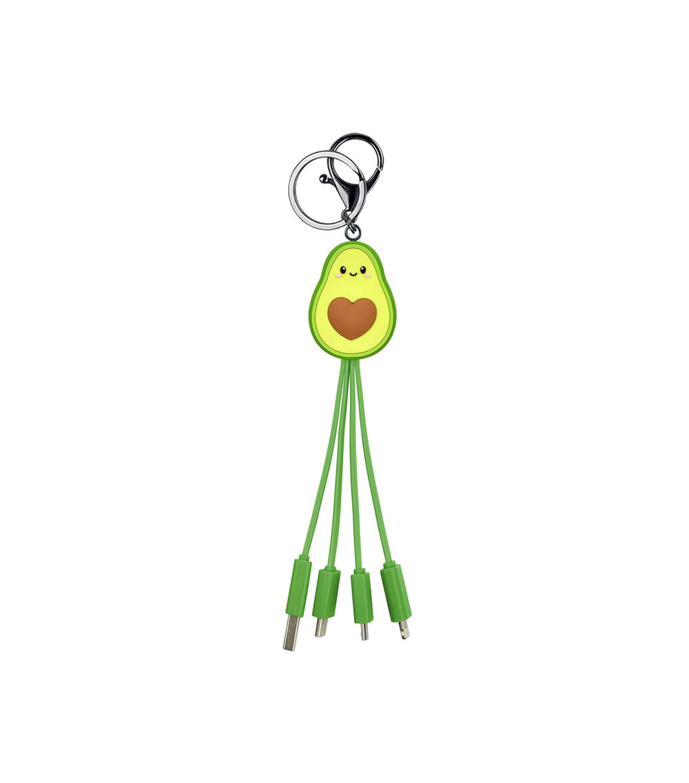 Cable Multicargador Aguacate