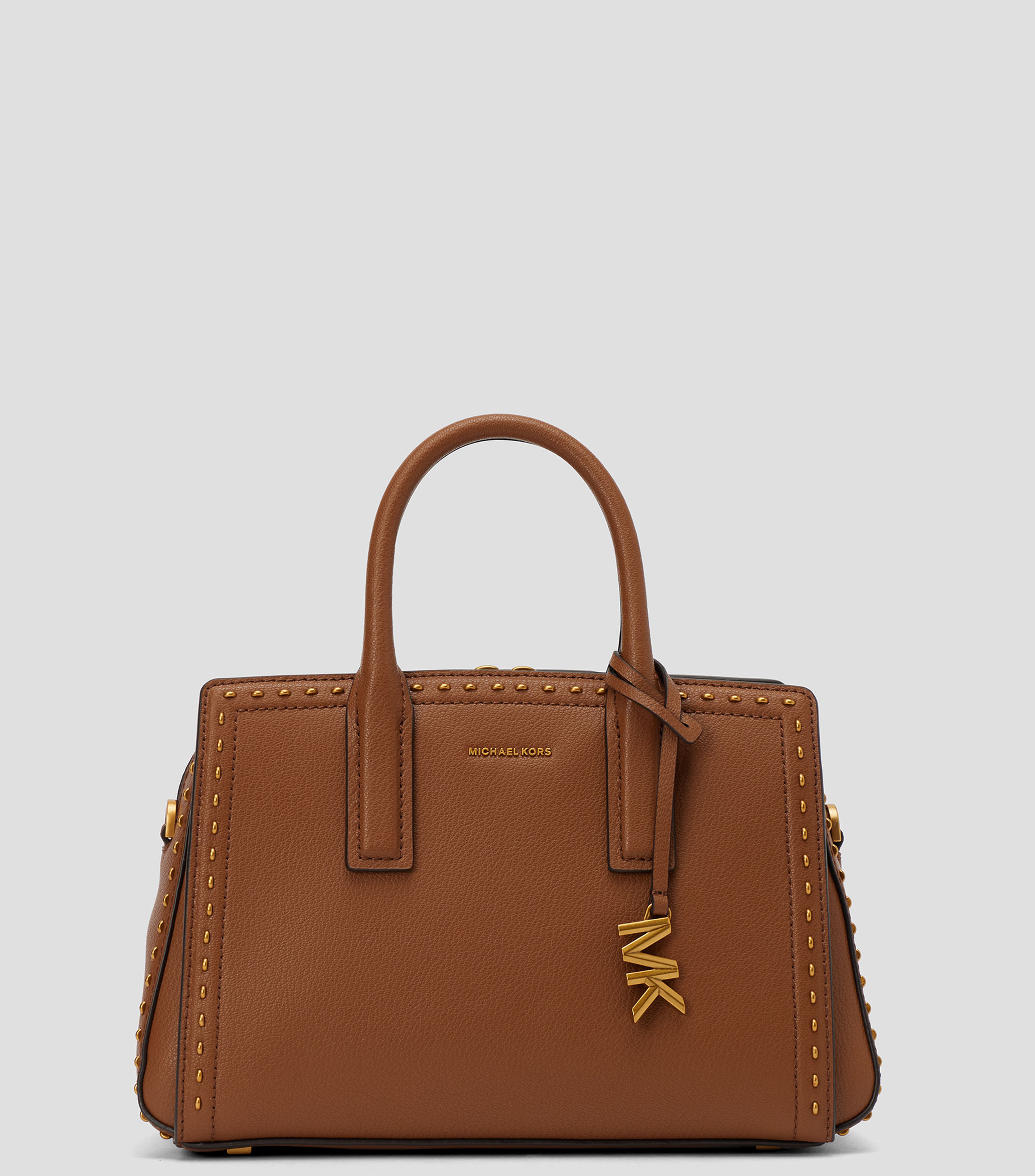 Bolsa satchel en piel Laila lisa Mujer