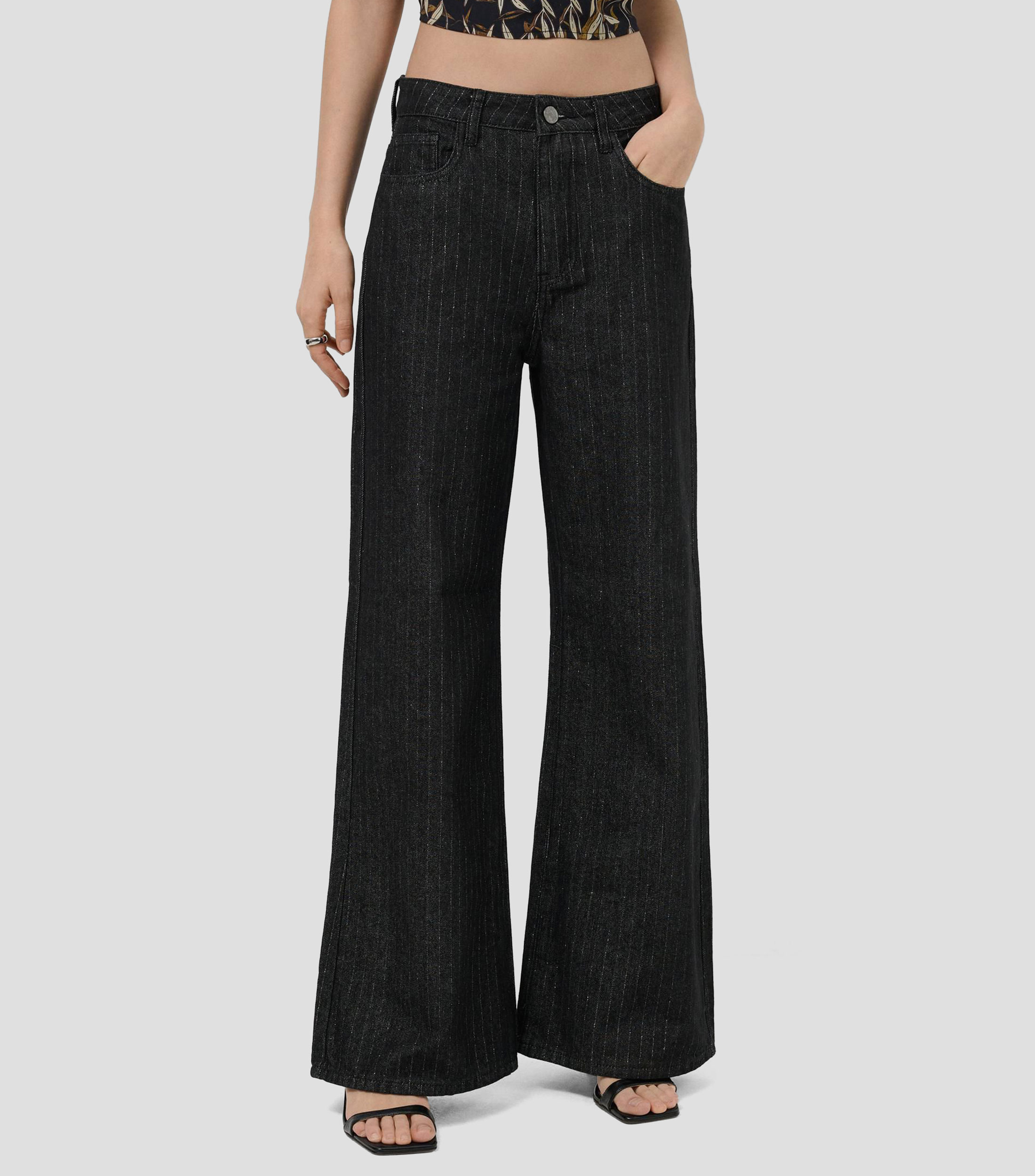 Jeans wideleg Mujer