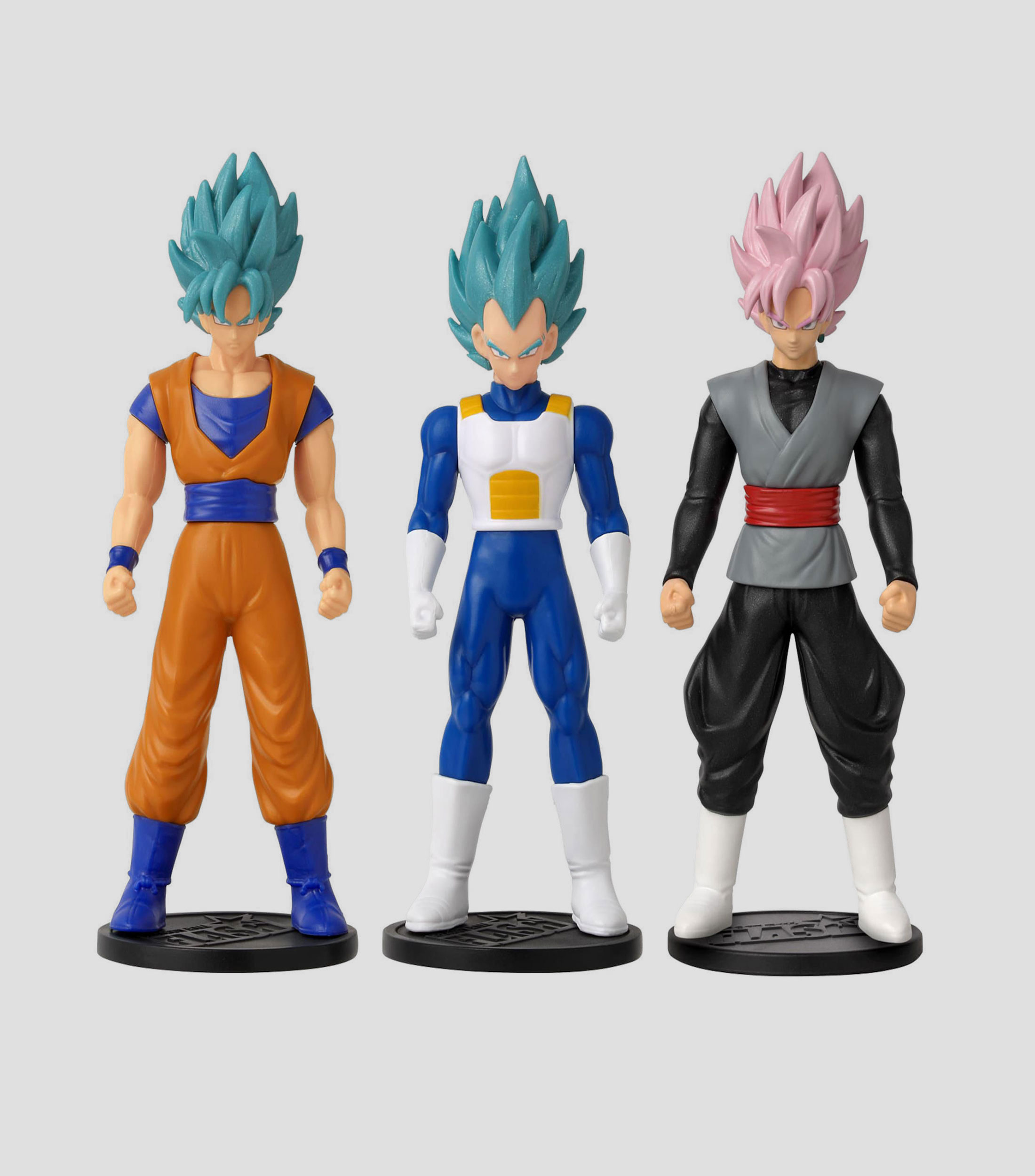 Set de 3 Figuras de acción Dragon Ball Flash