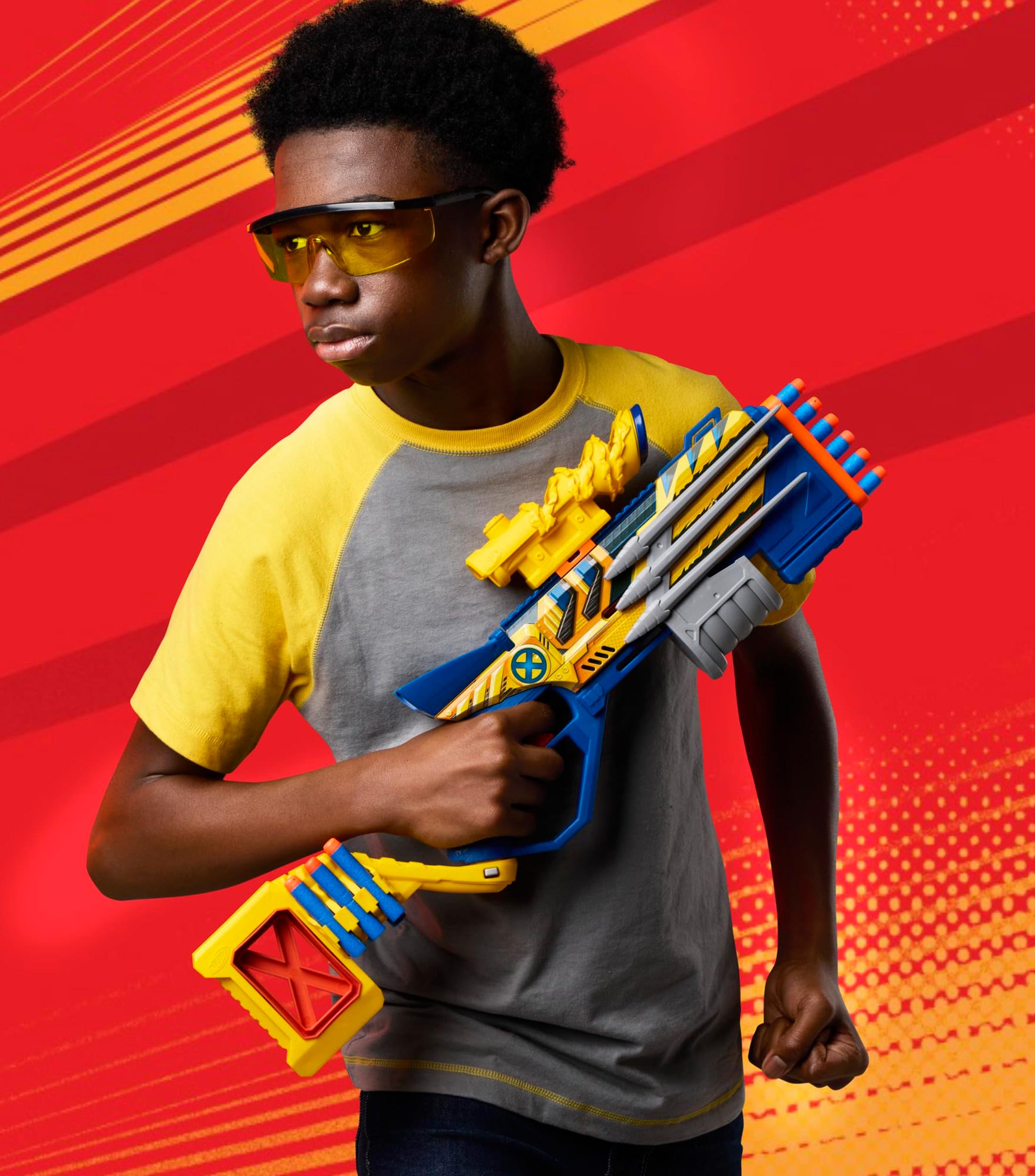 Lanzador Nerf Marvel X-Men '97 Wolverine Blaster
