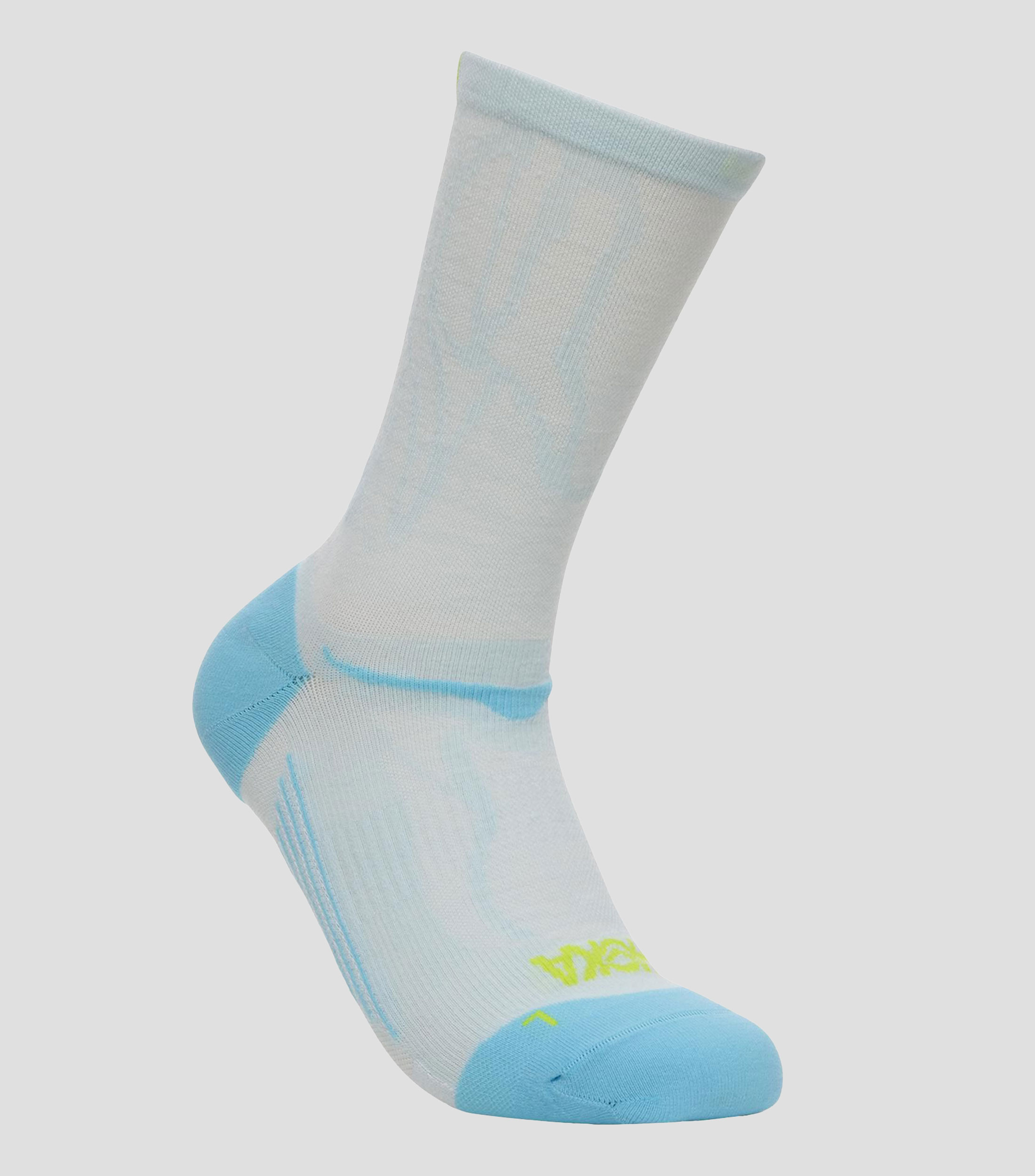 Calcetín para correr liso con detalle decorativo Hombre