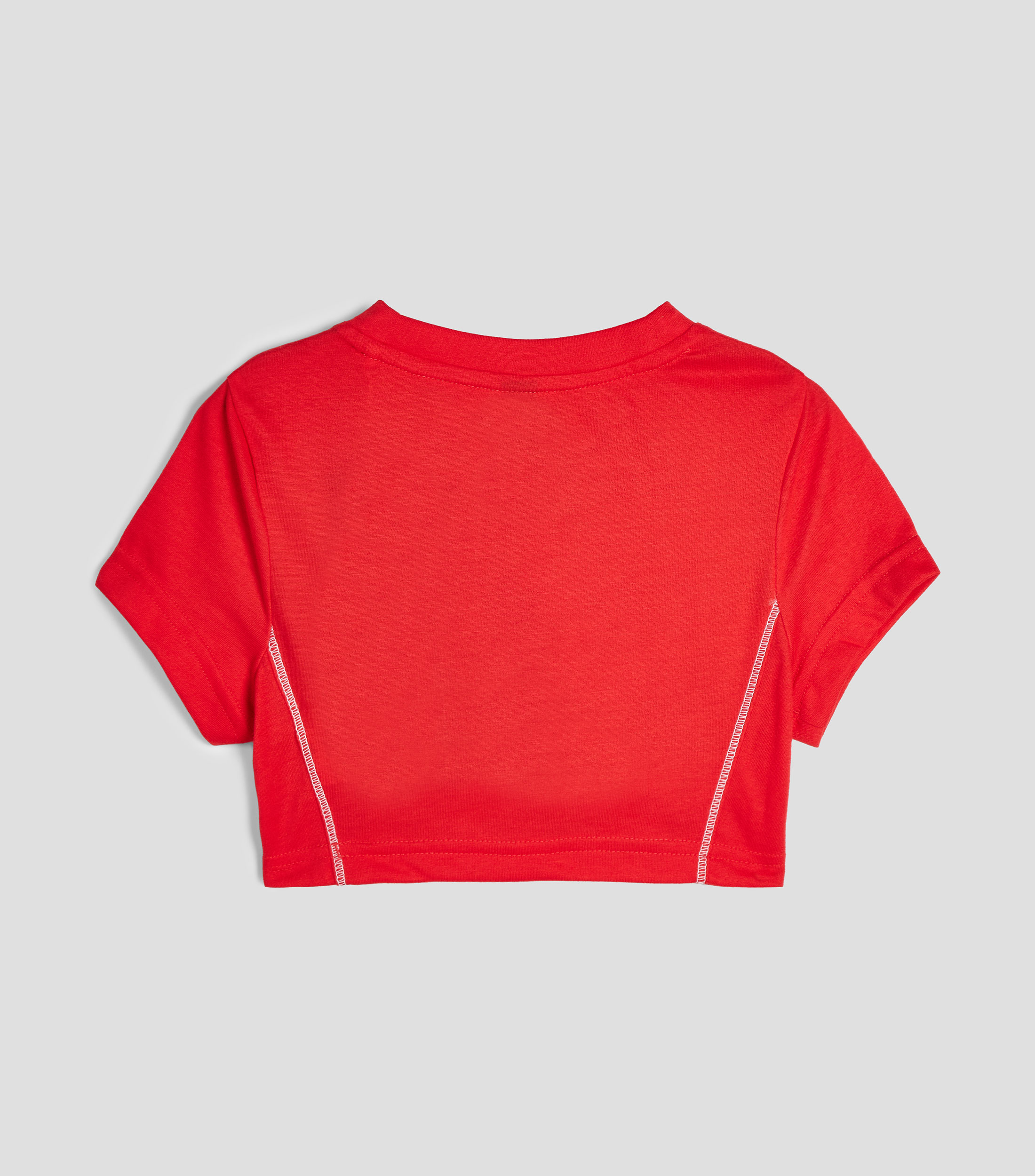 Playera cuello redondo manga corta estampada Niña