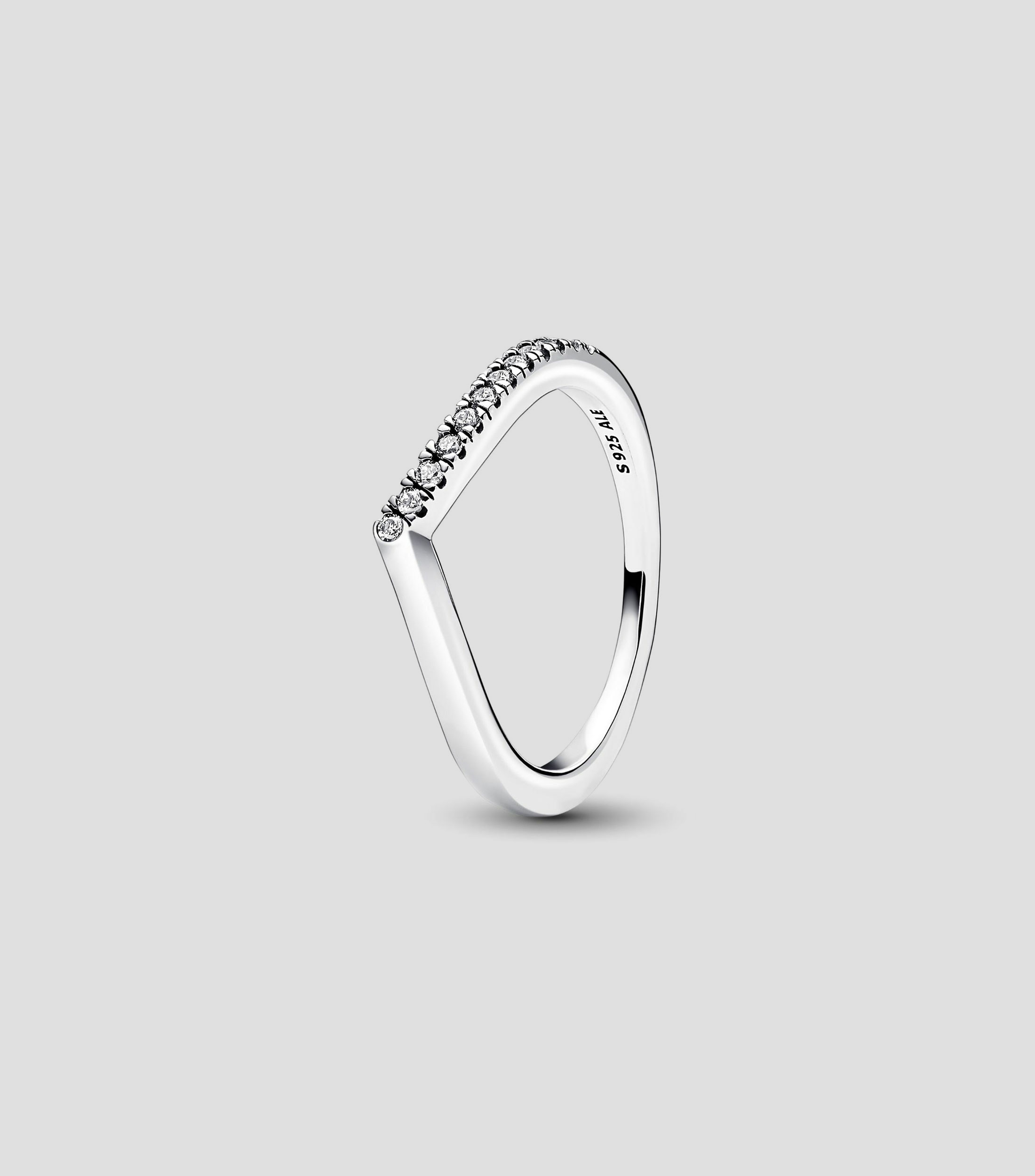 Anillo Timeless en plata .925 con circonitas Mujer