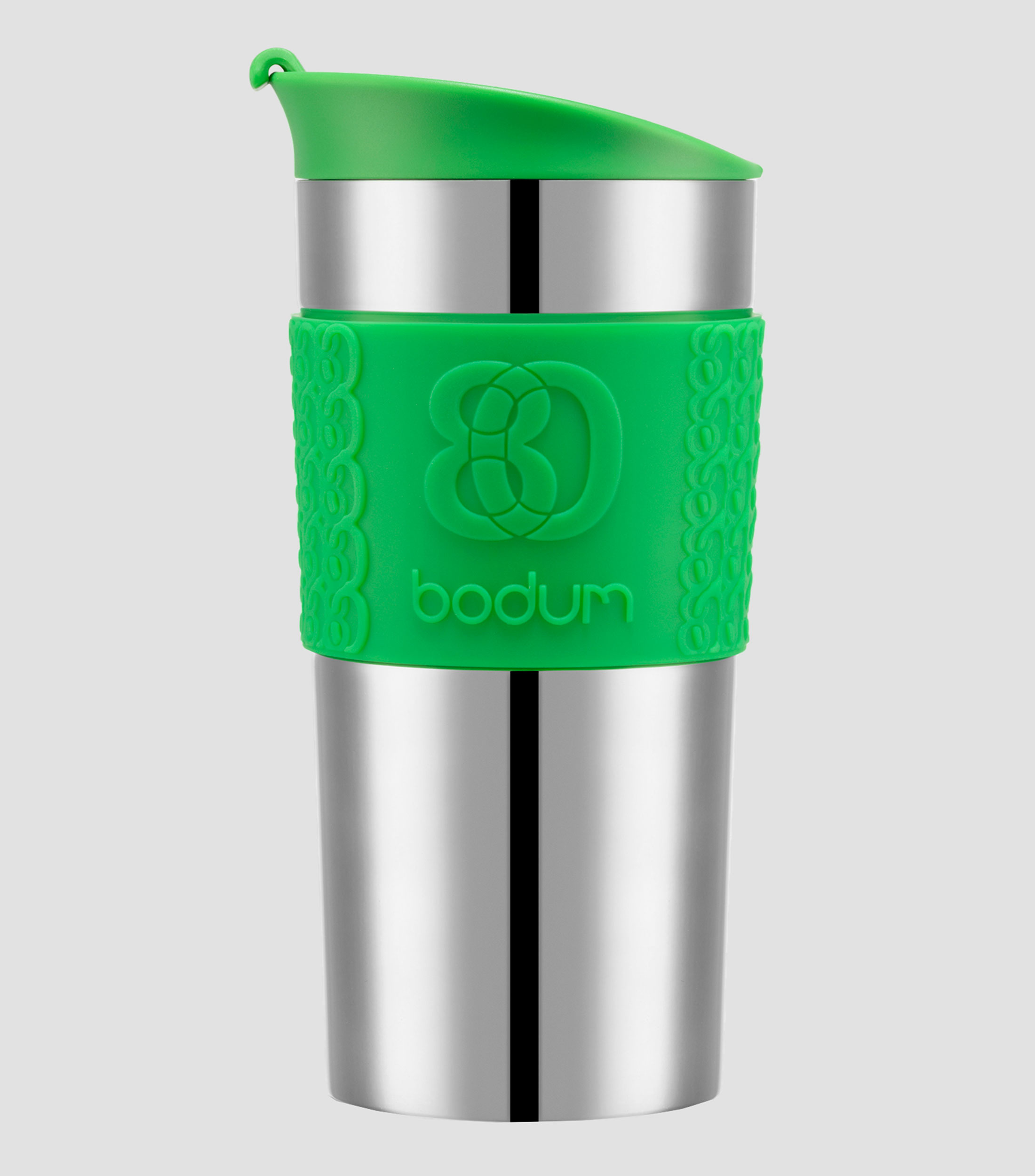 Termo DP verde en acero inoxidable, 350 ml