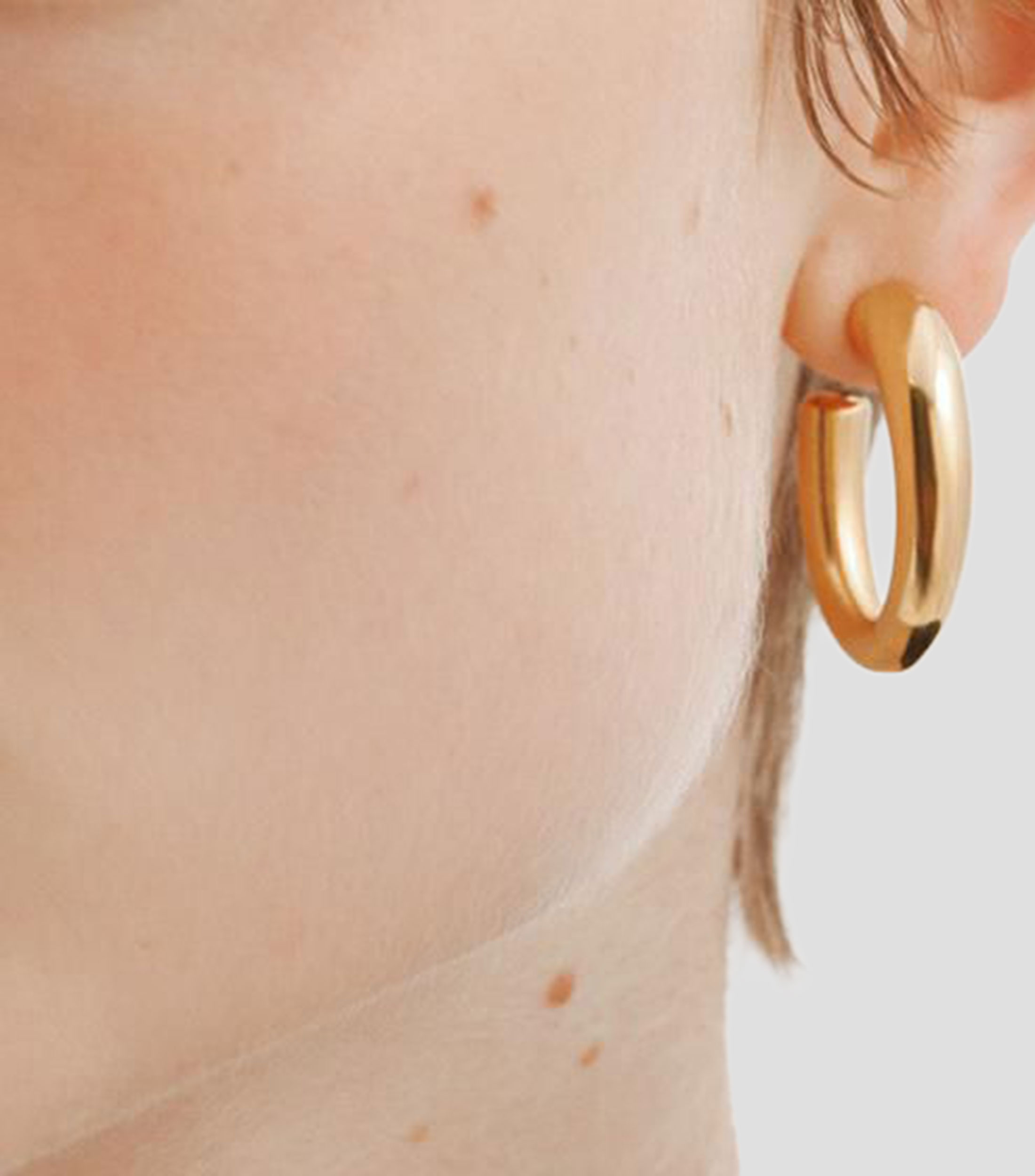 Pendientes de aro en plata .925 Mujer