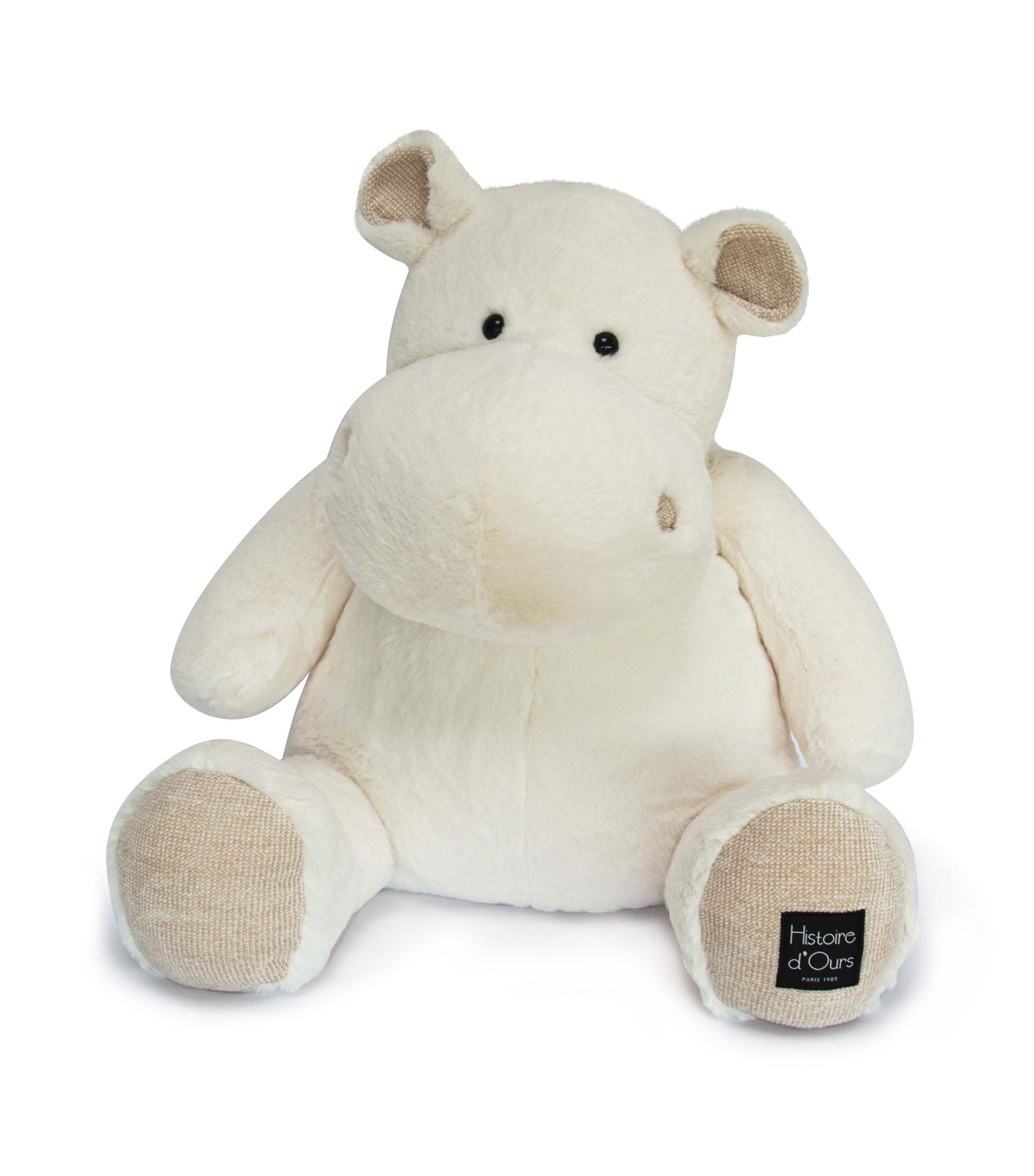 Muñeco de Peluche Hippo marfil 85 cm