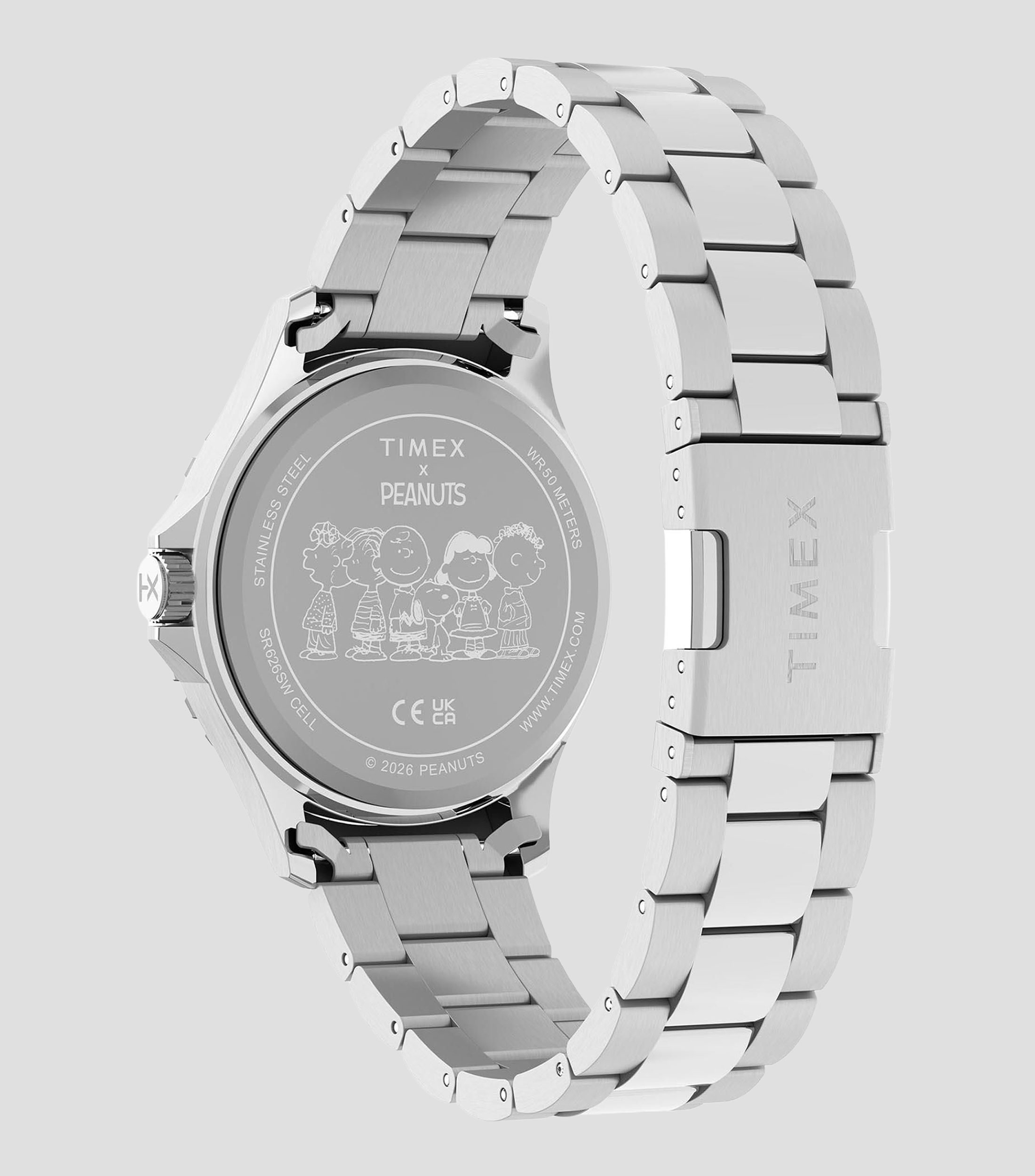 Reloj para Hombre Peanuts Navy World Cup casual plateado