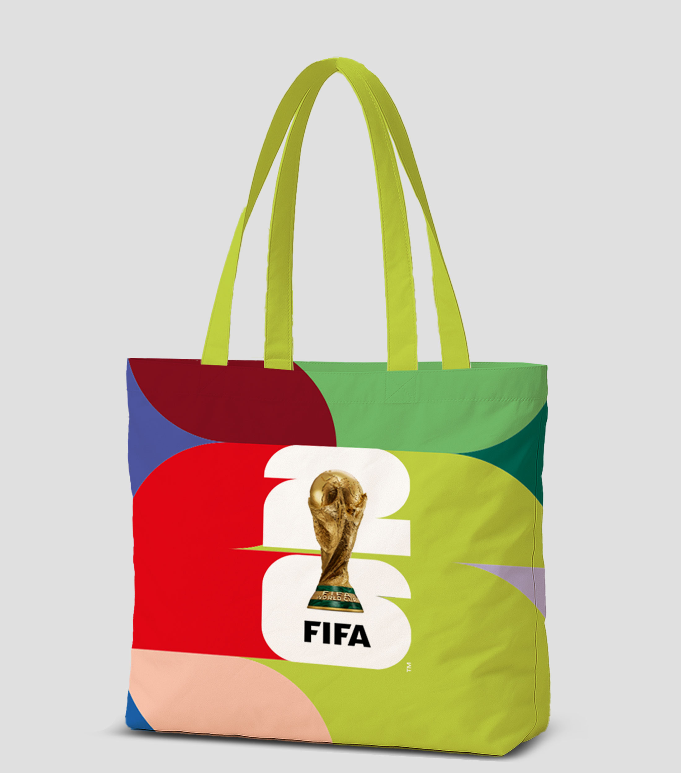 Bolso tote estampada Unisex