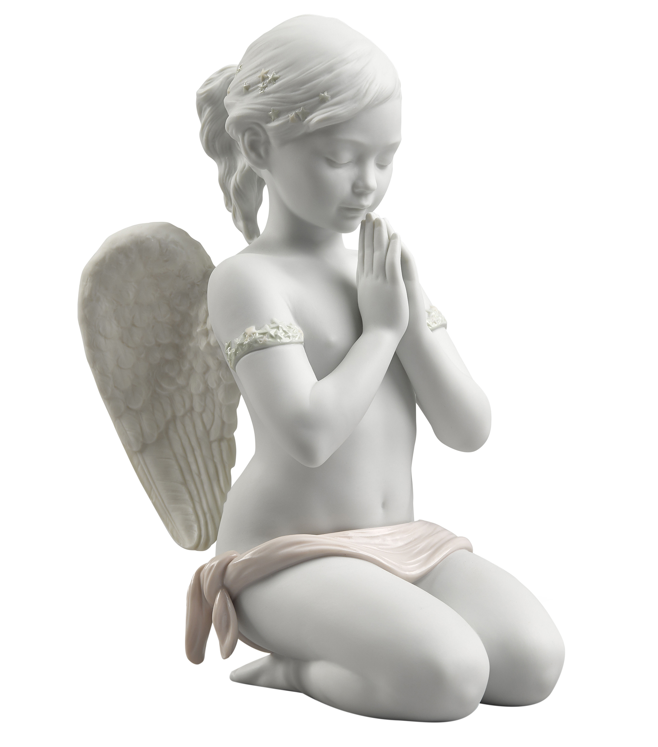 Figura Oración Celestial en porcelana