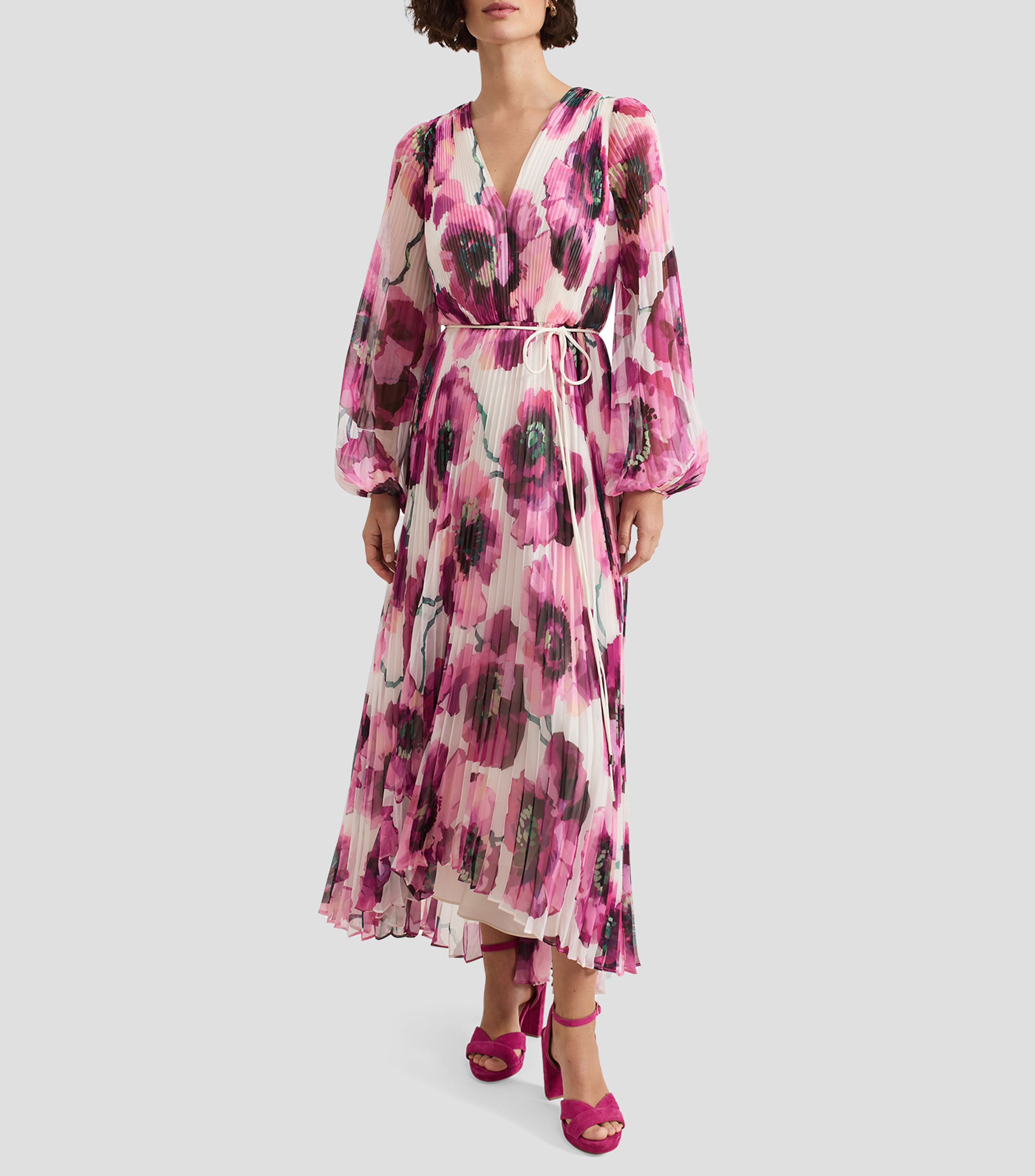 Vestido Largo manga larga Mujer