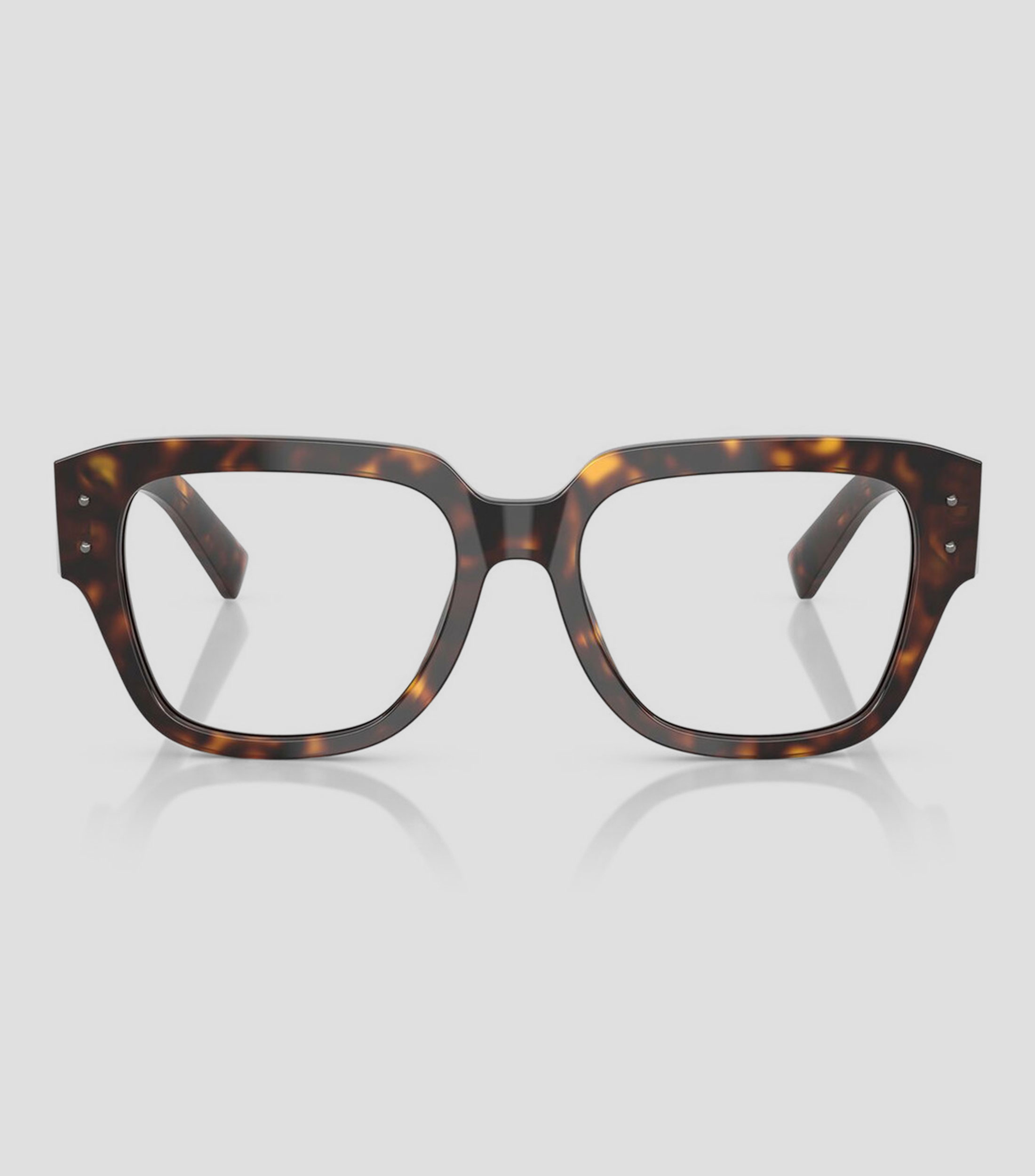 Lentes oftálmicos Cuadrados Carey Hombre