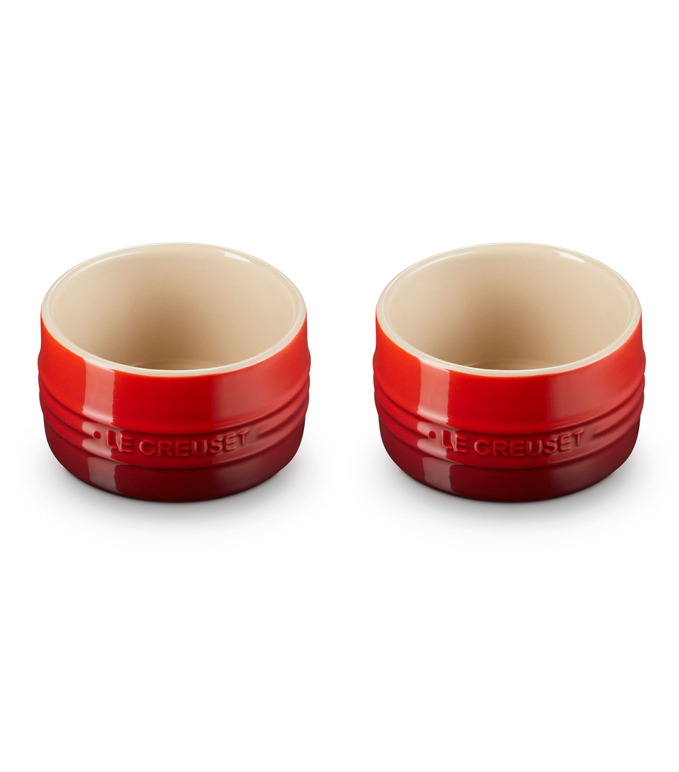 Set 2 Ramekines 200 ml Cerise