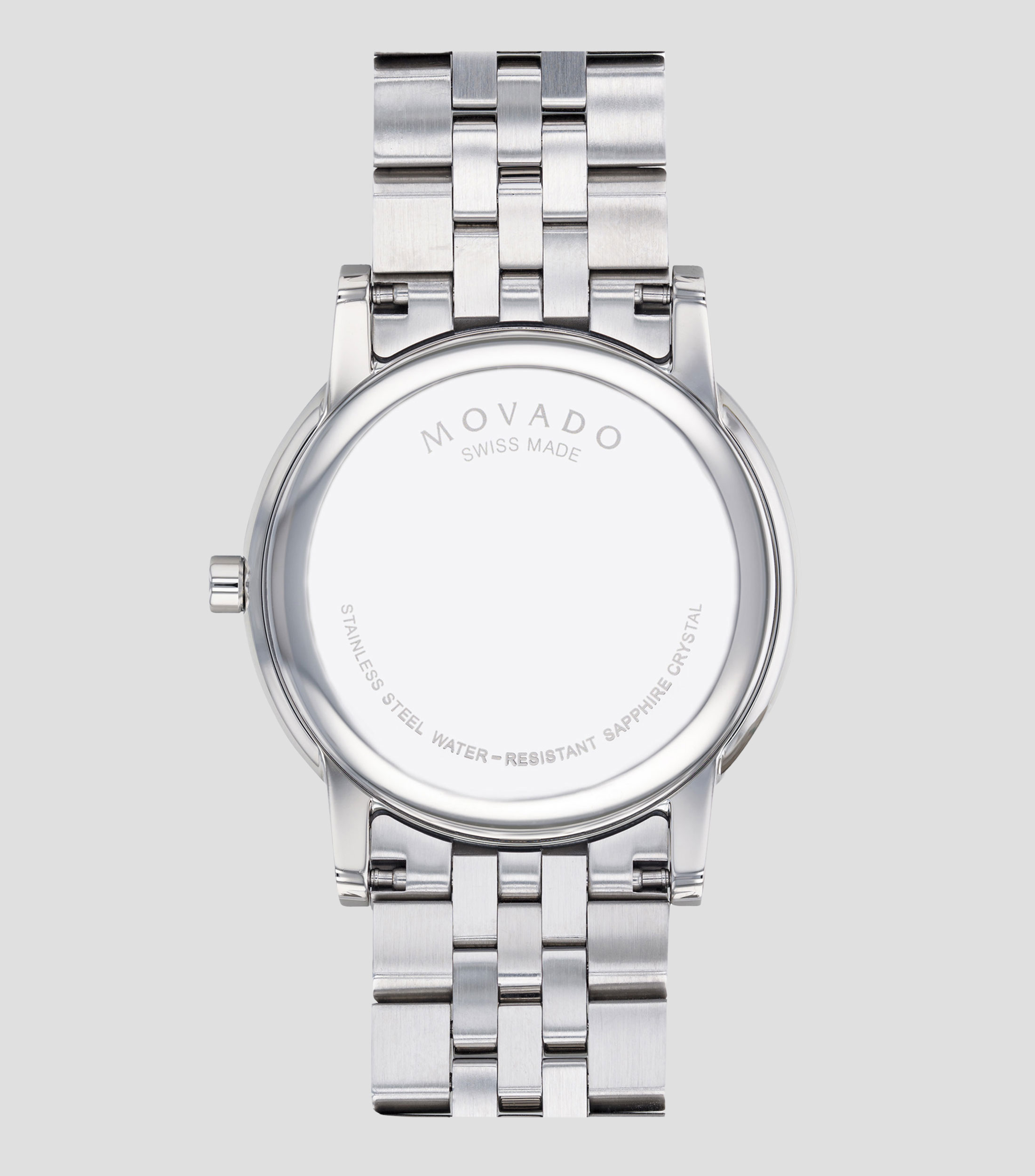 Reloj para hombre Museum casual, Plateado