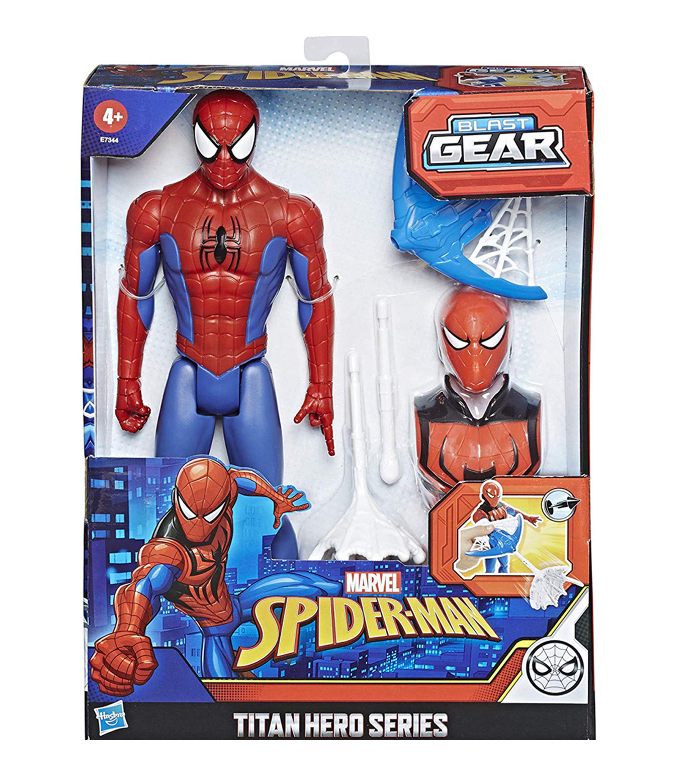 Hasbro Marvel Spider-Man Corazzato - Action Figure Titan Hero Series Da 30,5 Cm, Con Armatura Specializzata - 3