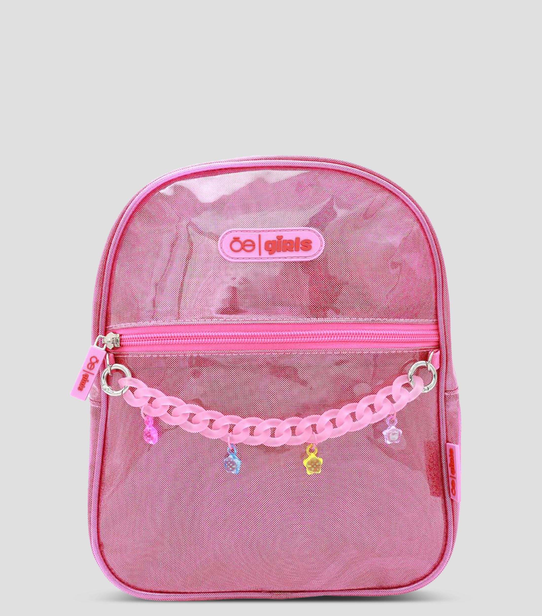 Bolsa Backpack Rosa estampada Niña