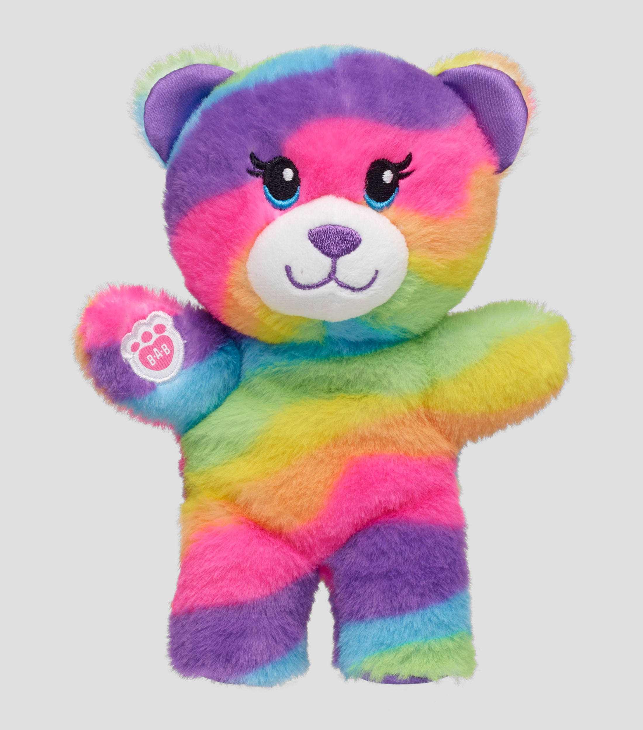 Peluche Mini Beans Oso Arcoiris