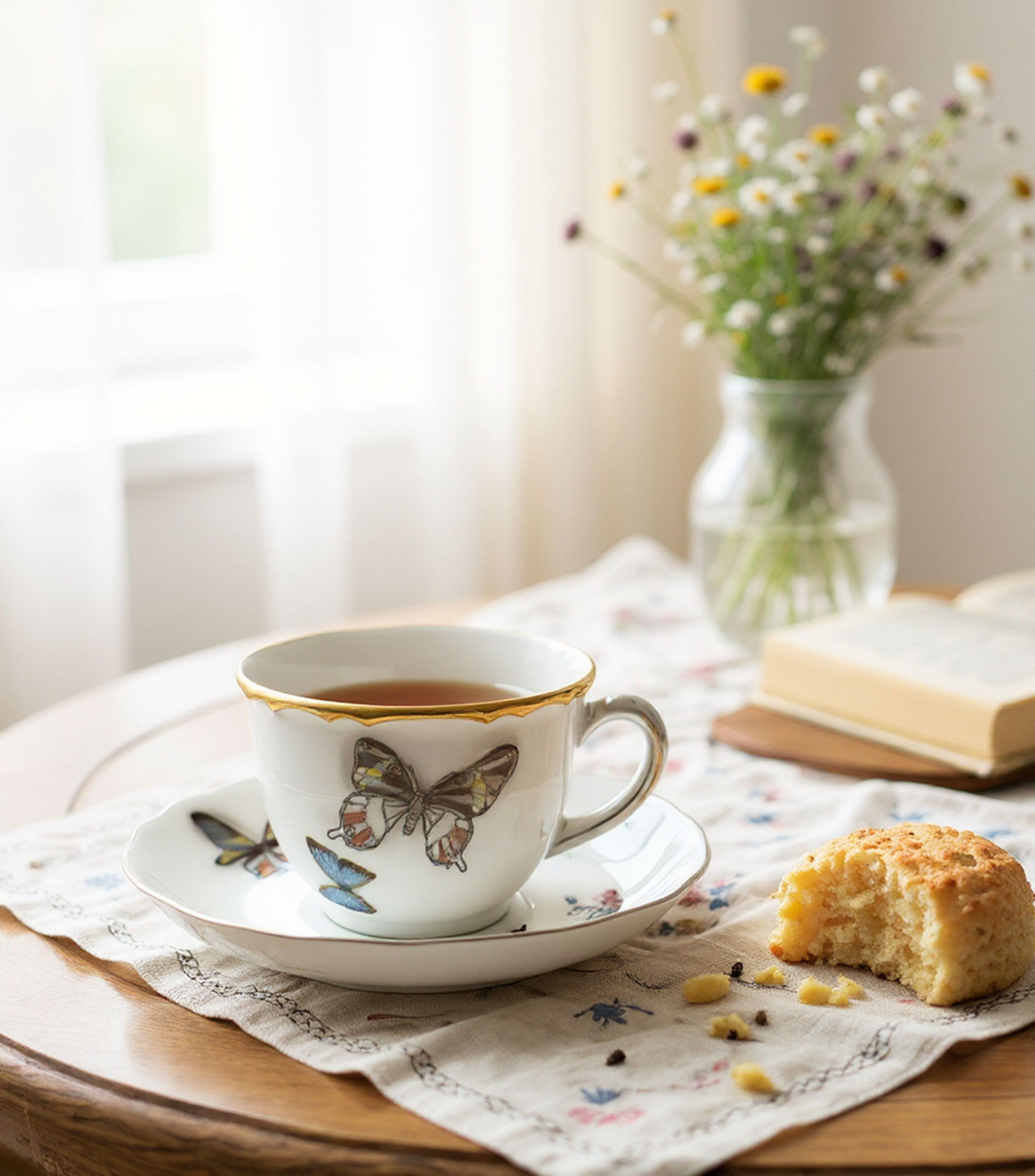 Terno para café Butterfly Parade