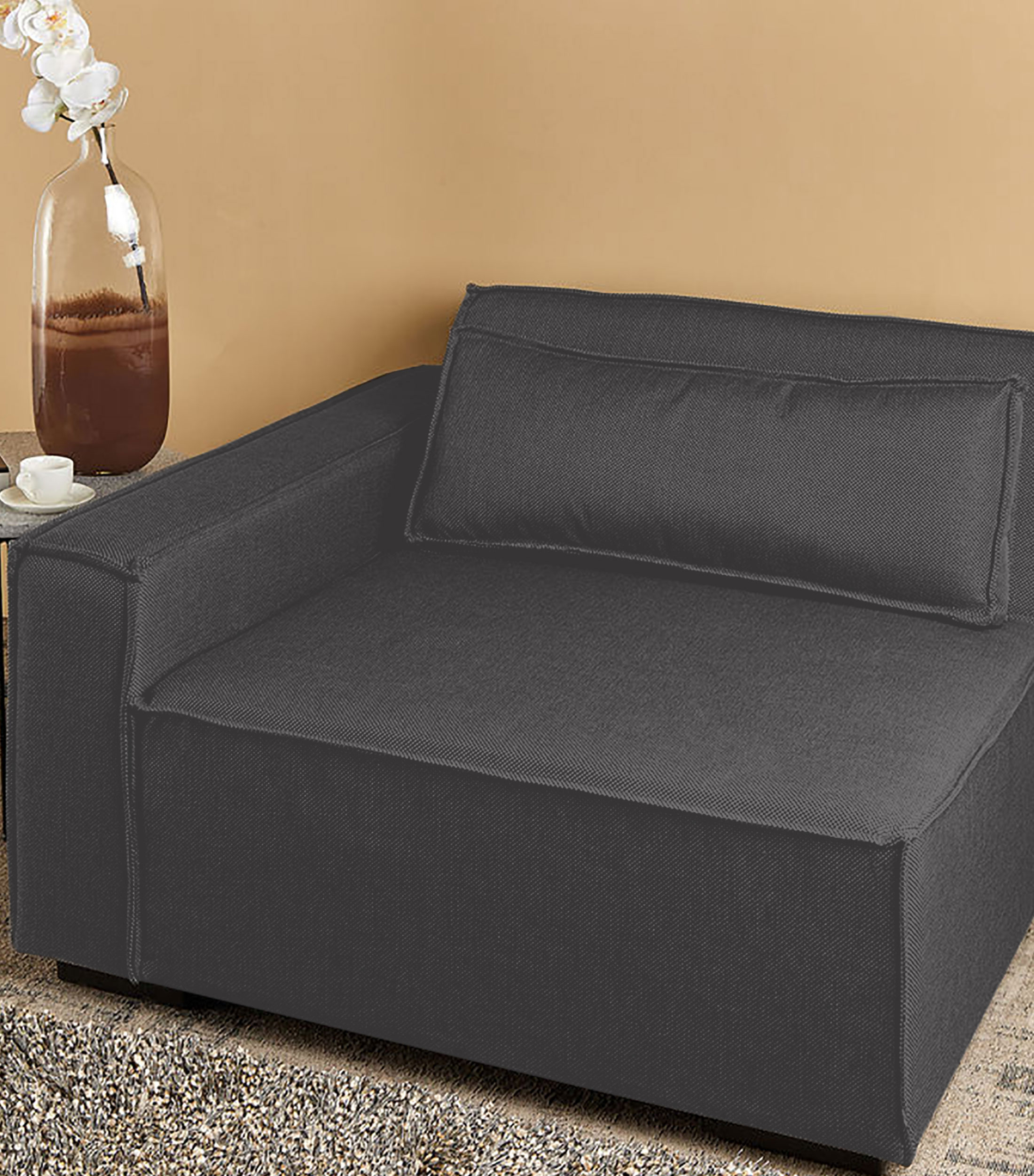 Sillon Izquierdo Sole Gris Oxford