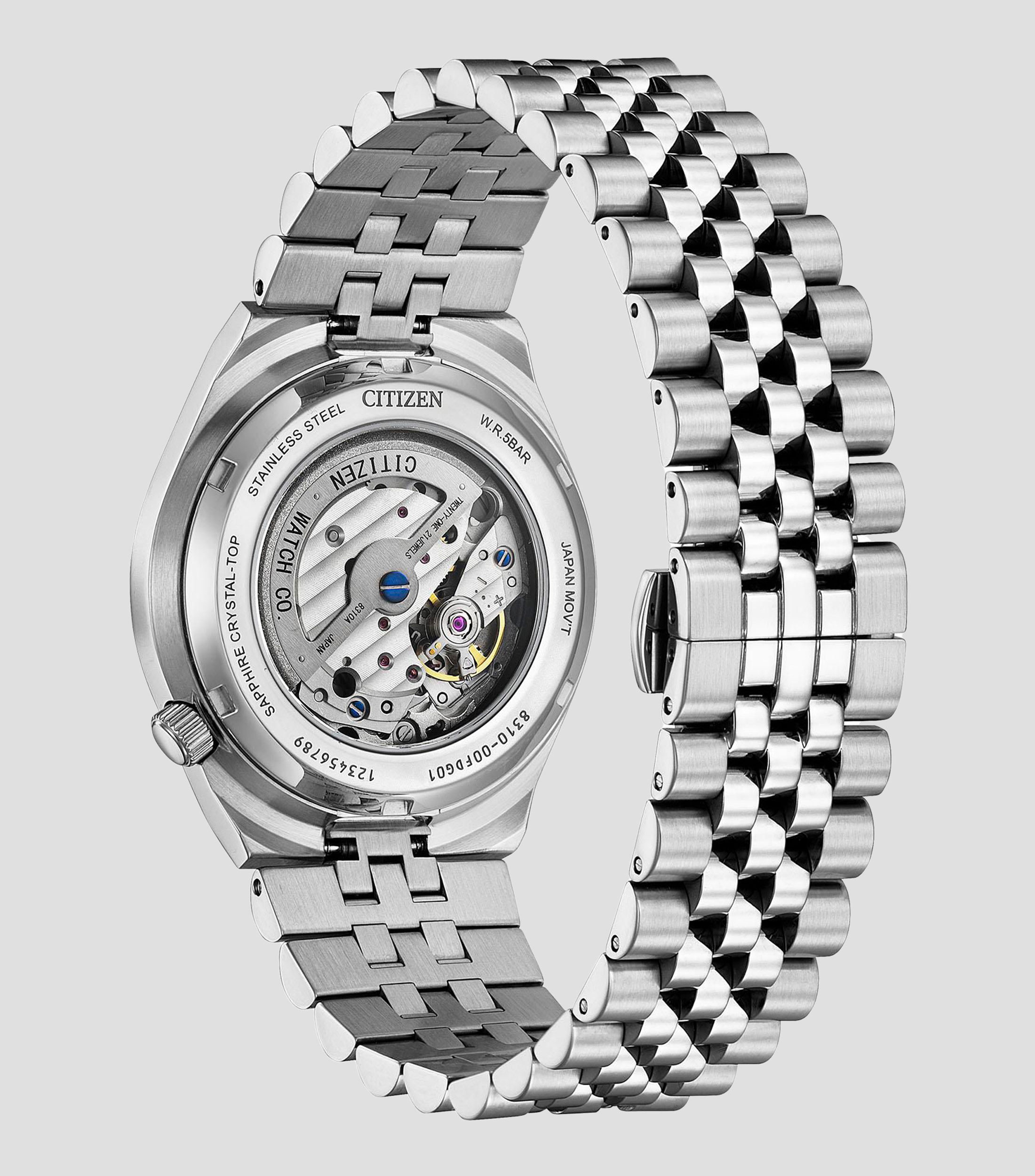 Reloj Unisex Tsuyosa 60 casual plateado
