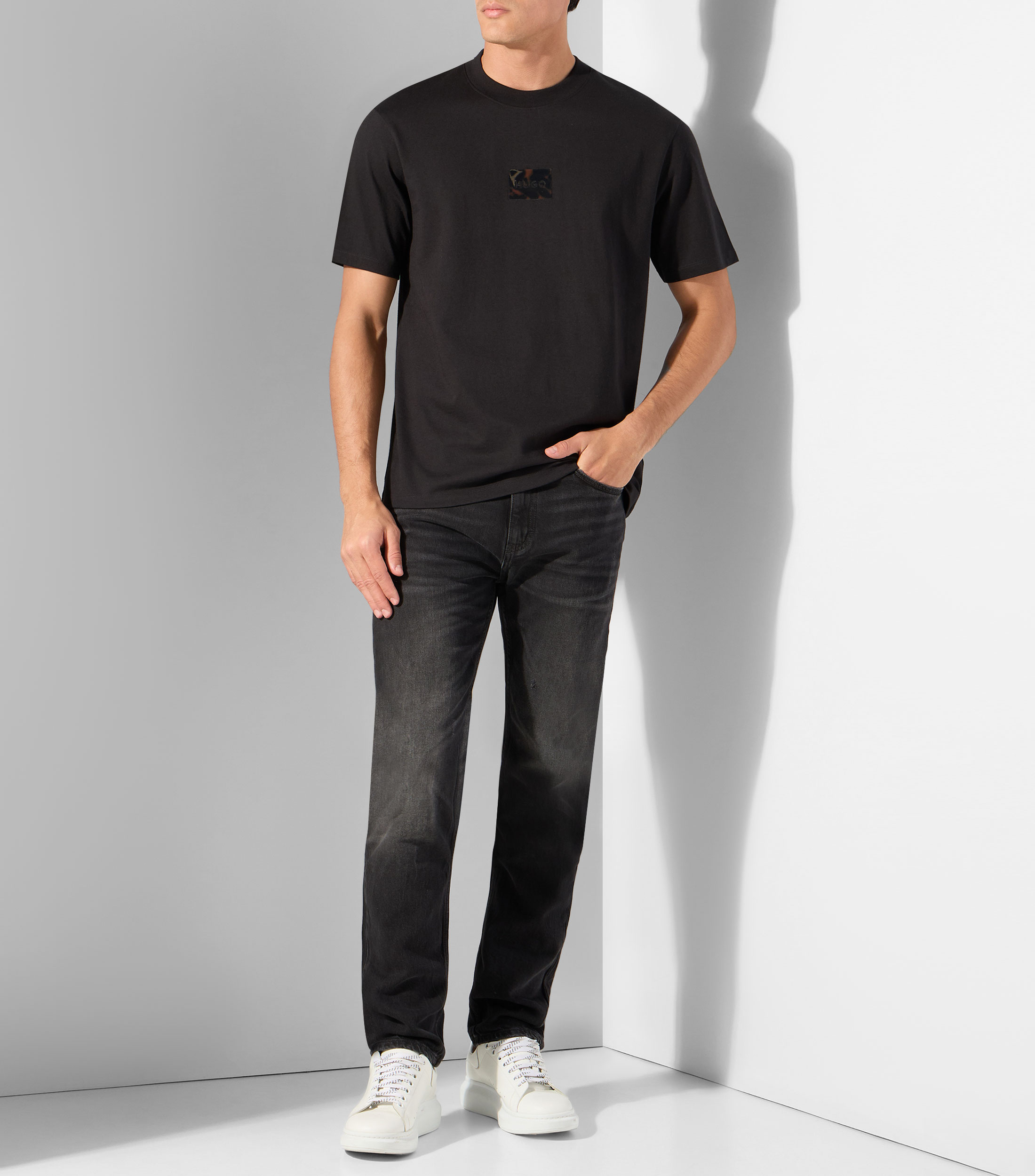Jeans de corte slim Hombre